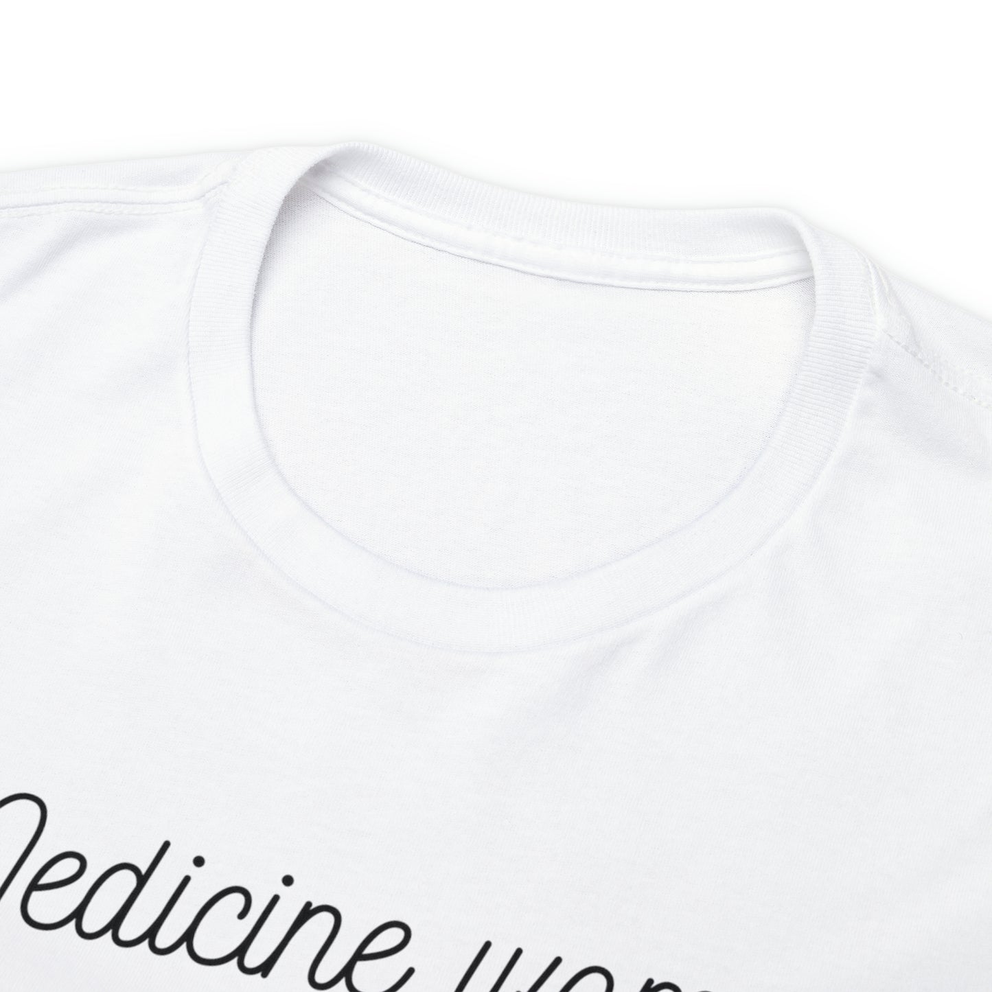 Unisex Heavy Cotton Tee Cannabis Enthusiast Medicine Woman Series No. 2