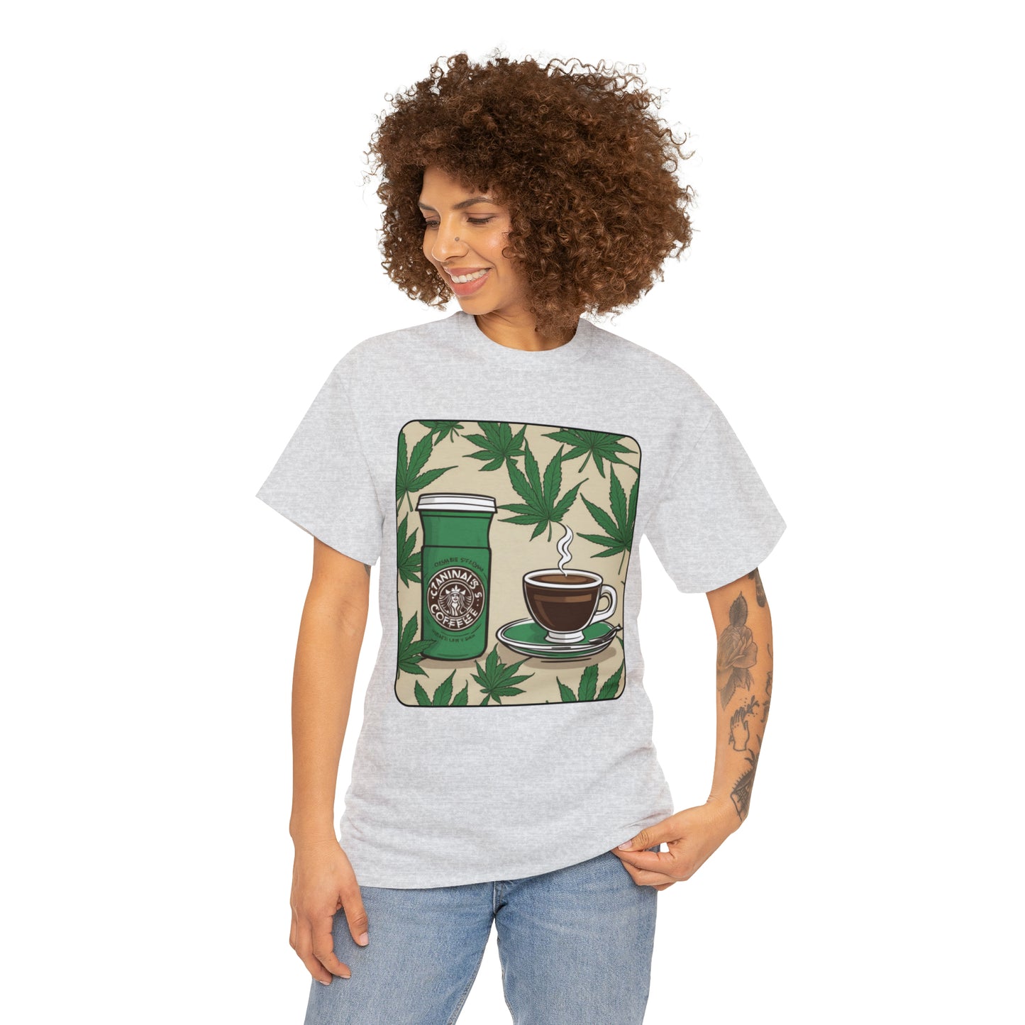 Unisex Heavy Cotton Tee Cannabis Enthusiast No.7