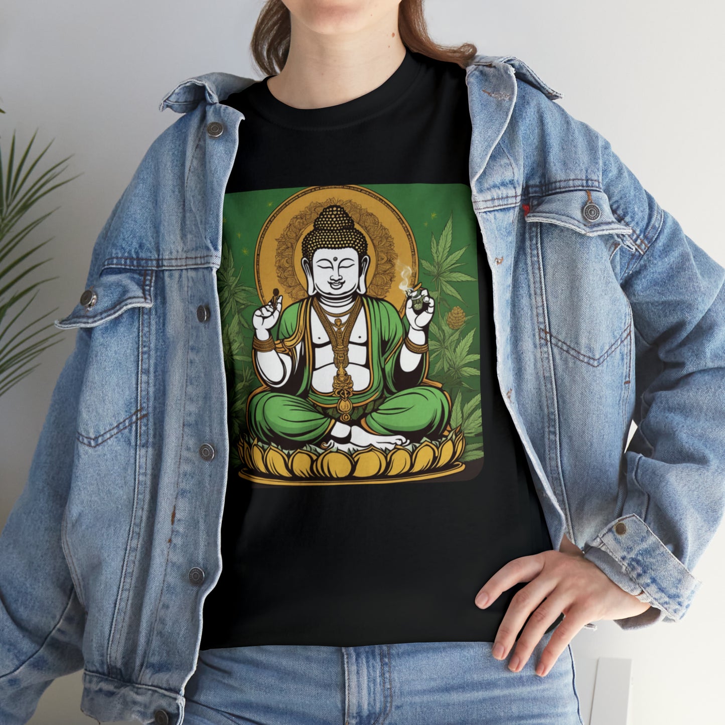Budda Graphic Tshirt Cannabis Enthusiast Tee