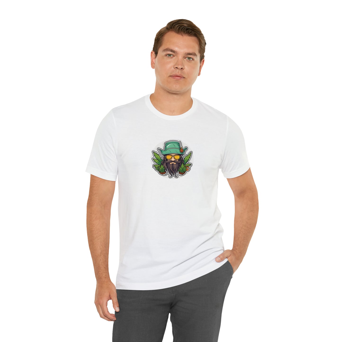 Unisex Jersey Short Sleeve Tee cannabis enthusiast pirate