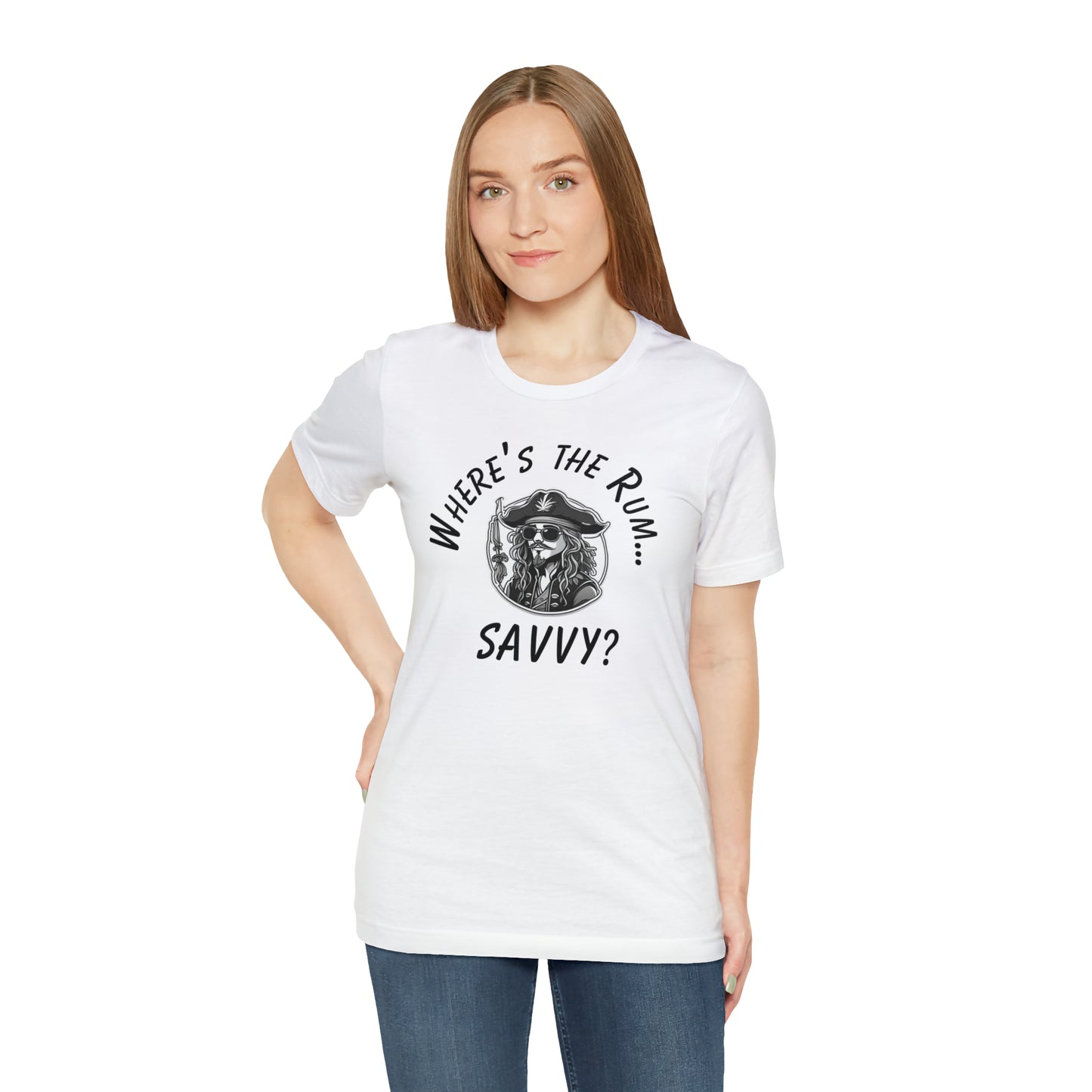 Unisex Jersey Short Sleeve Tee RUM PIRATE