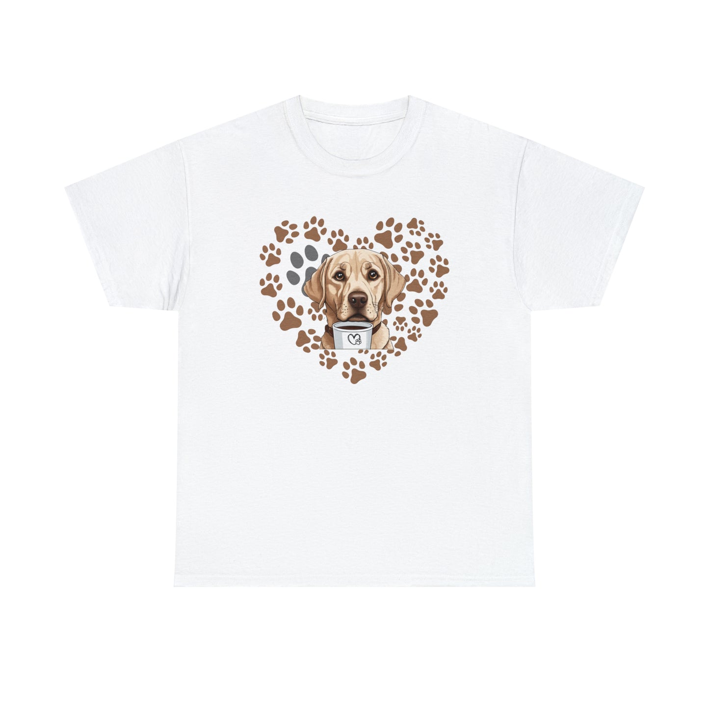Golden Retriever Graphic Tshirt Unisex Heavy Cotton Tee