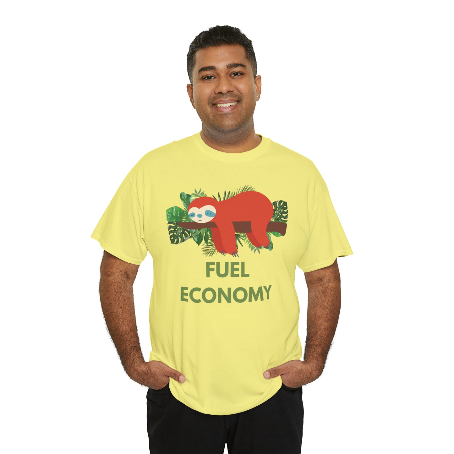 Fuel Economy Graphic Tshirt Unisex Heavy Cotton Tee