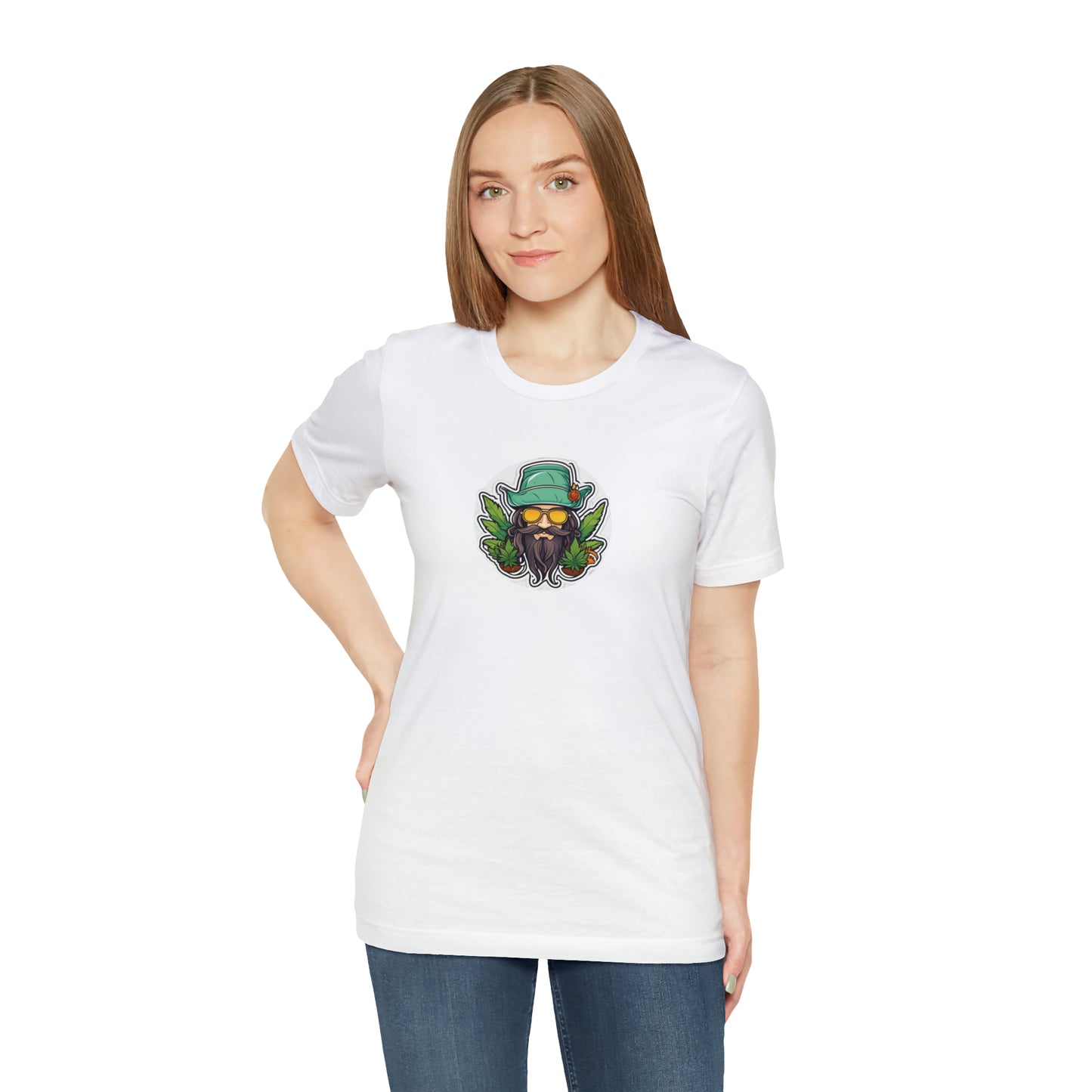 Unisex Jersey Short Sleeve Tee cannabis enthusiast pirate