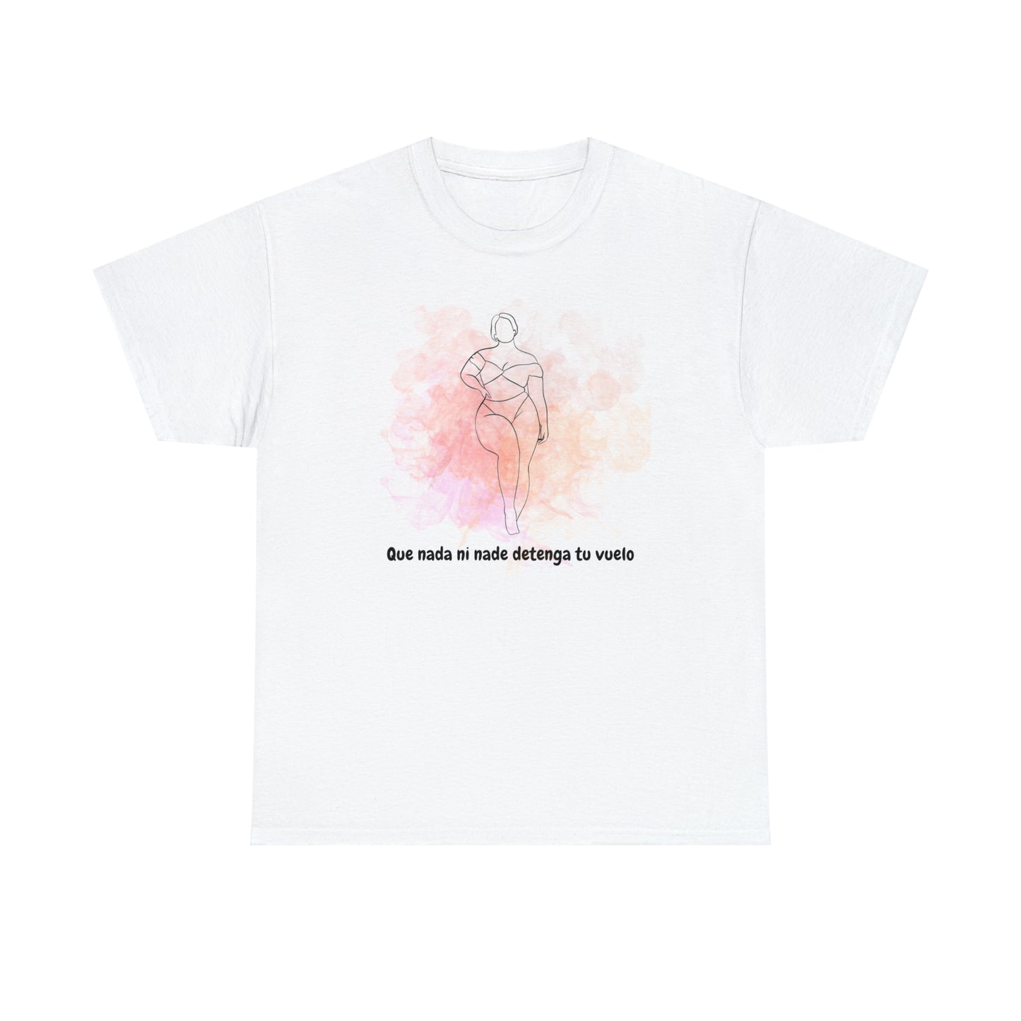 Que Nada Ni Nadie Detenga Tu Vuelo Unisex Heavy Cotton Tee