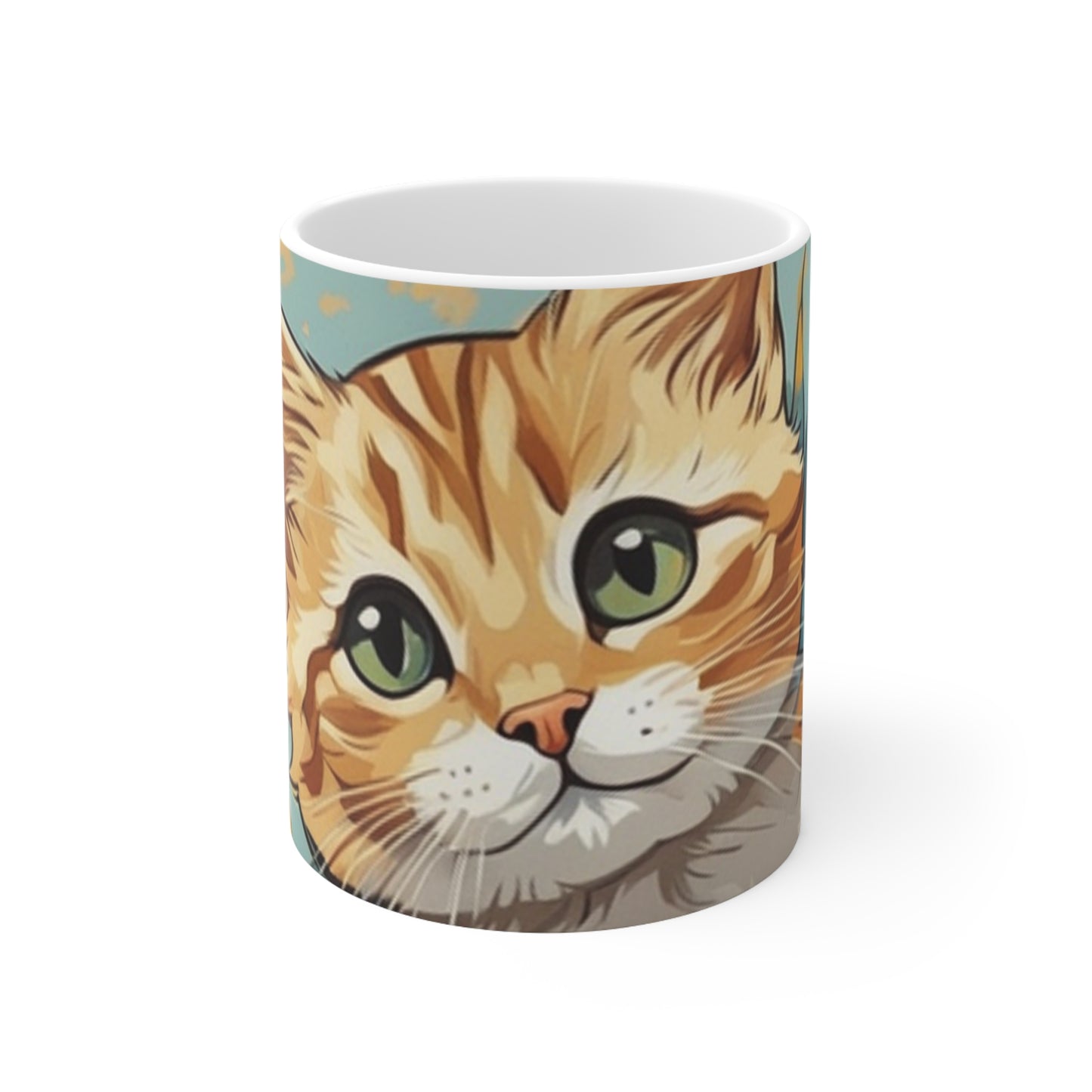 Ceramic Mug 11oz Kitten Love Series