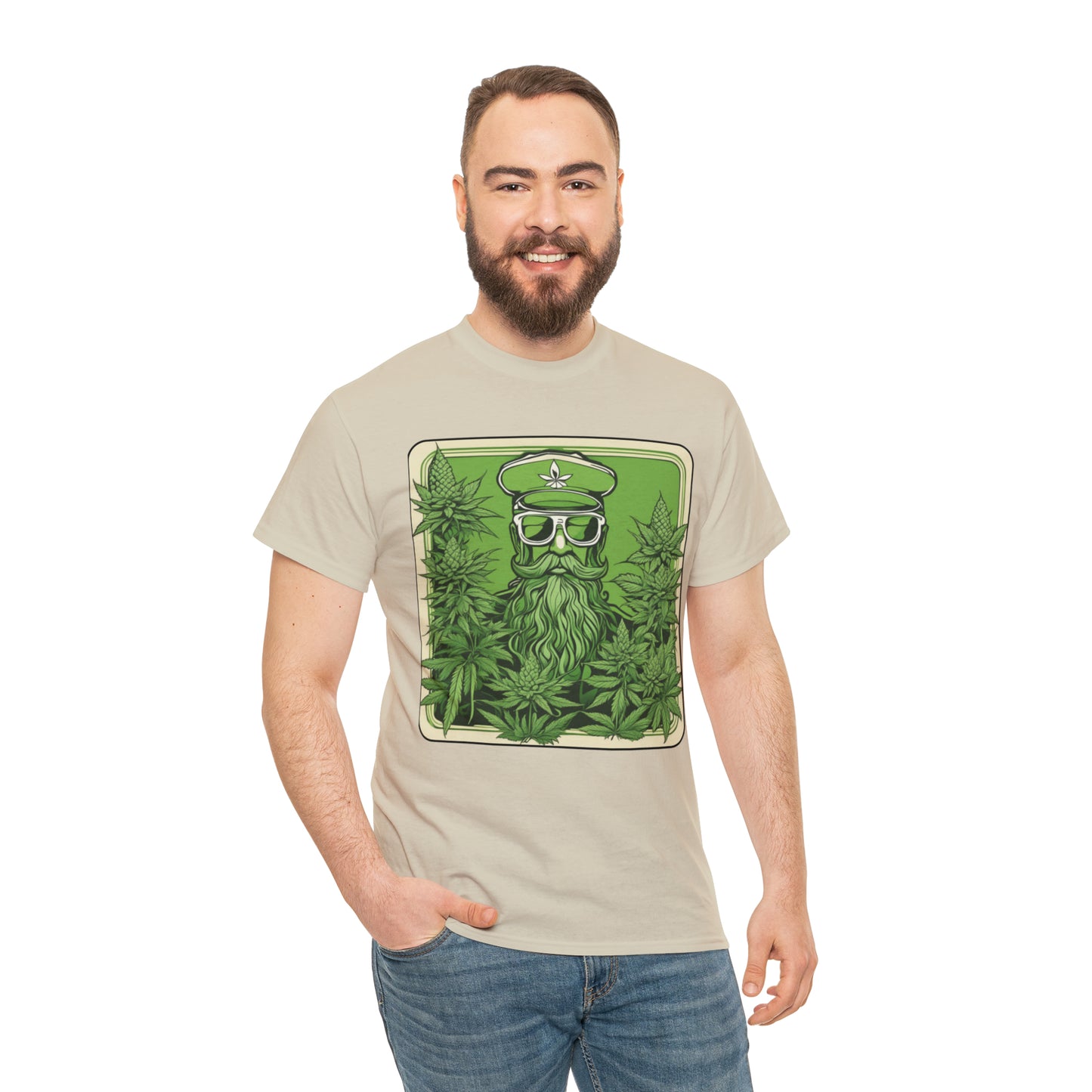Unisex Heavy Cotton Tee Cannabis Enthusiast No.3