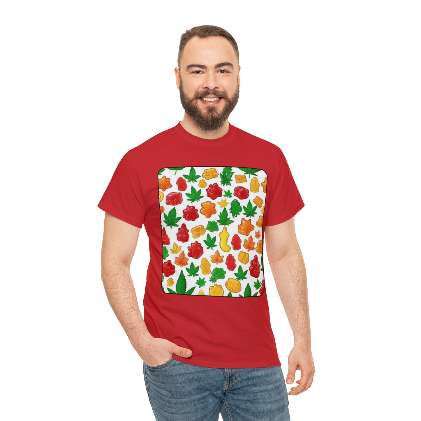 Unisex Heavy Cotton Tee Cannabis Enthusiast No. 8