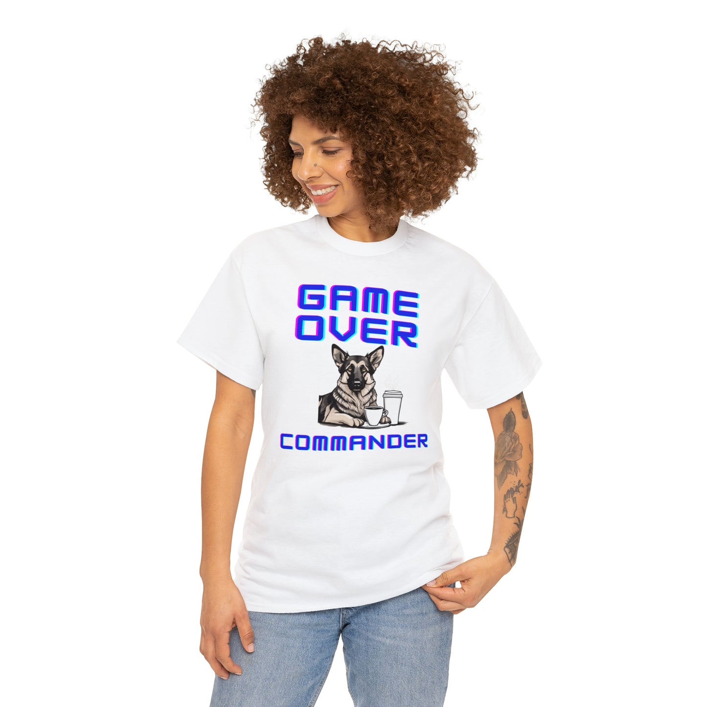Game Over Commander Graphic Tshirt