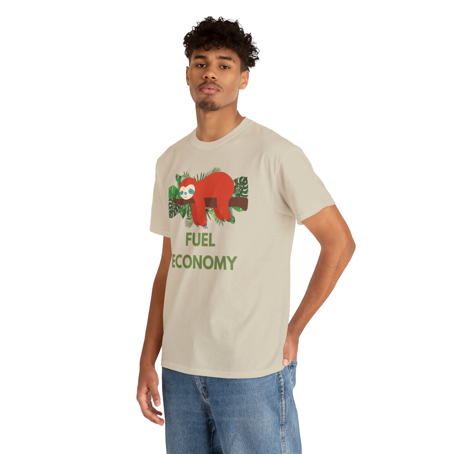 Fuel Economy Graphic Tshirt Unisex Heavy Cotton Tee