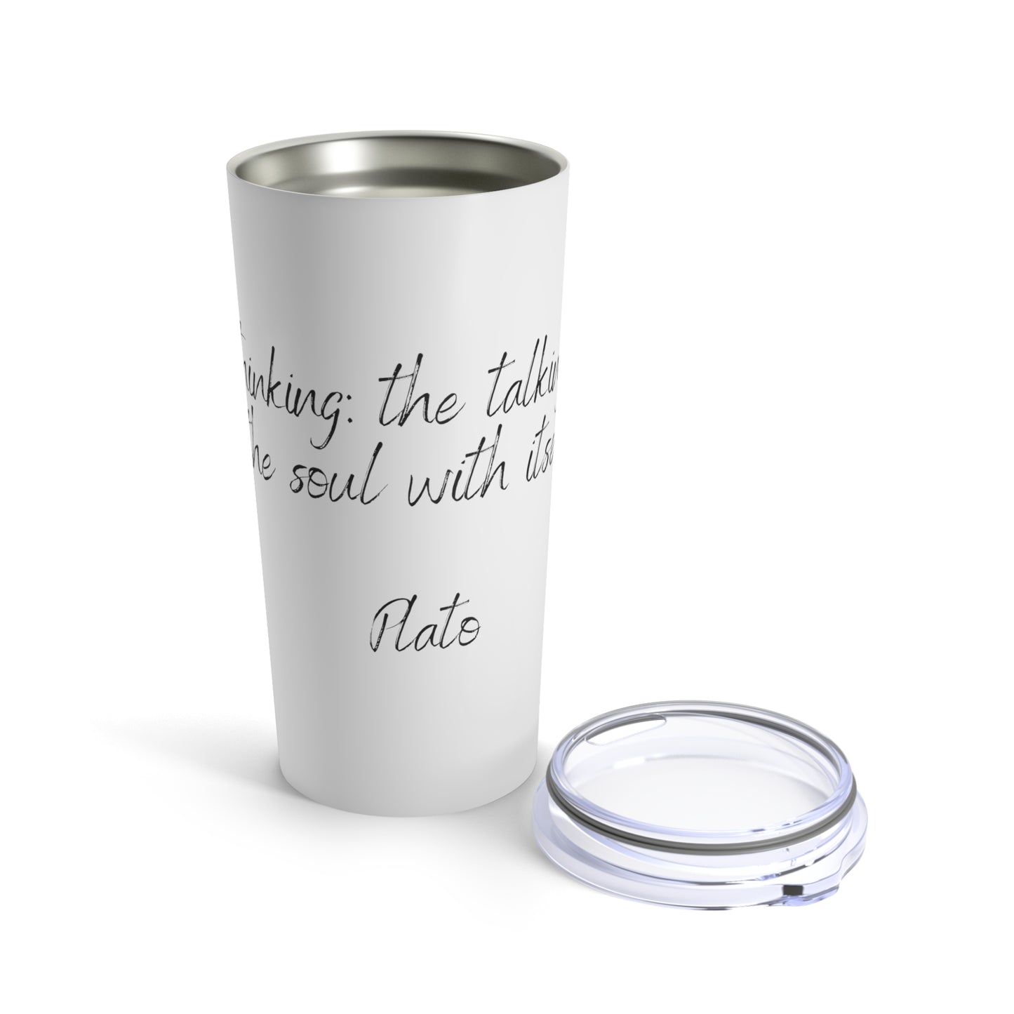 Tumbler 20oz Quote Series Plato