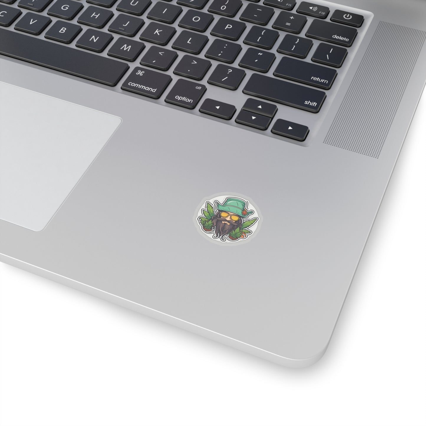 Kiss-Cut Stickers rainbow cannabis enthusiast