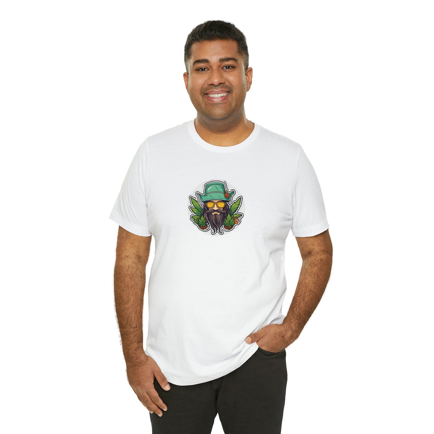 Unisex Jersey Short Sleeve Tee cannabis enthusiast pirate