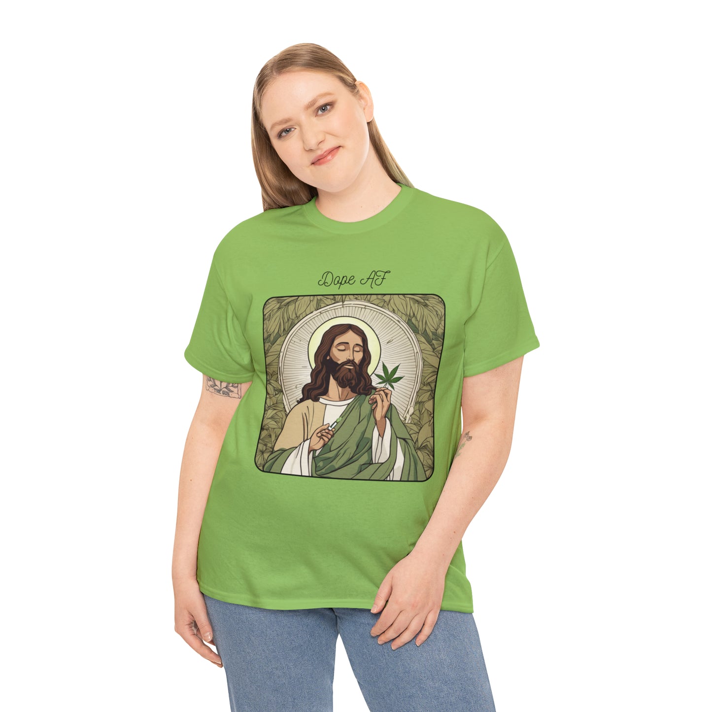 Unisex Heavy Cotton Tee Cannabis Enthusiast Series Dope