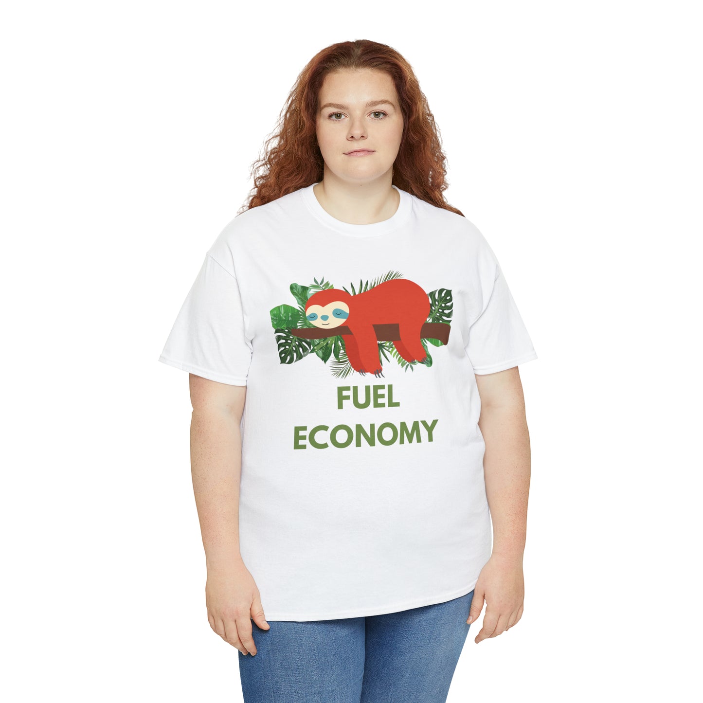 Fuel Economy Graphic Tshirt Unisex Heavy Cotton Tee