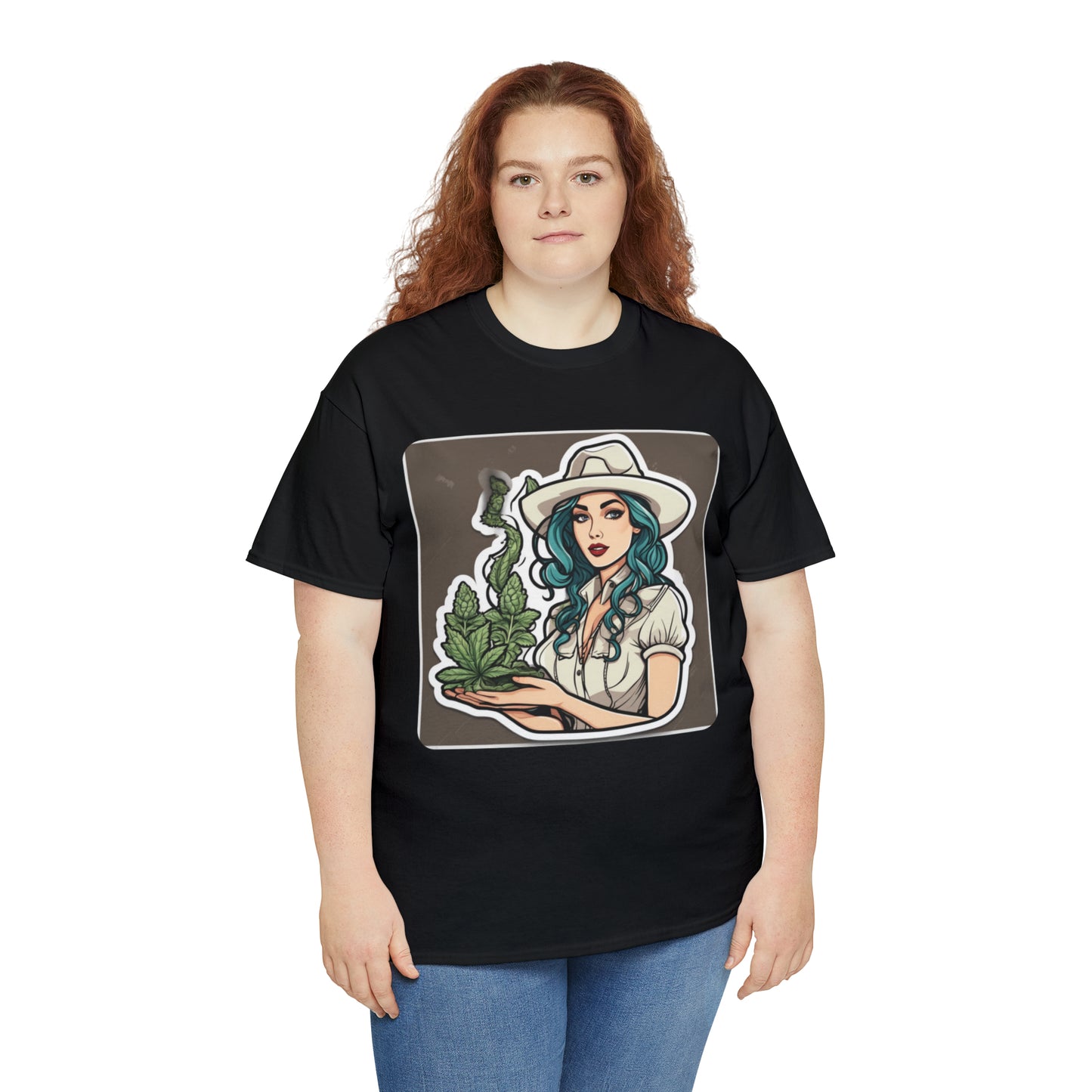 Unisex Heavy Cotton Tee Cannabis Enthusiast Series No.1