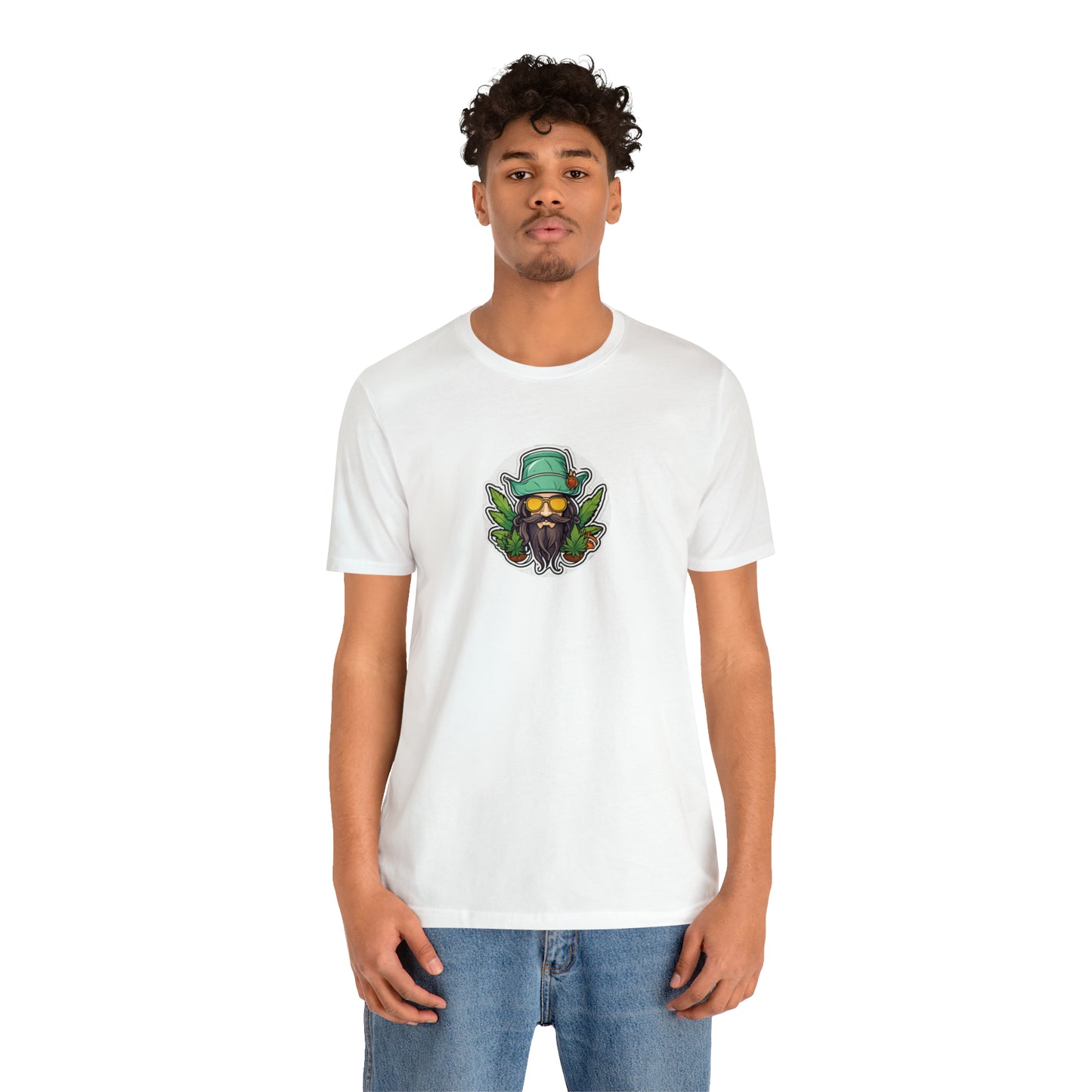 Unisex Jersey Short Sleeve Tee cannabis enthusiast pirate