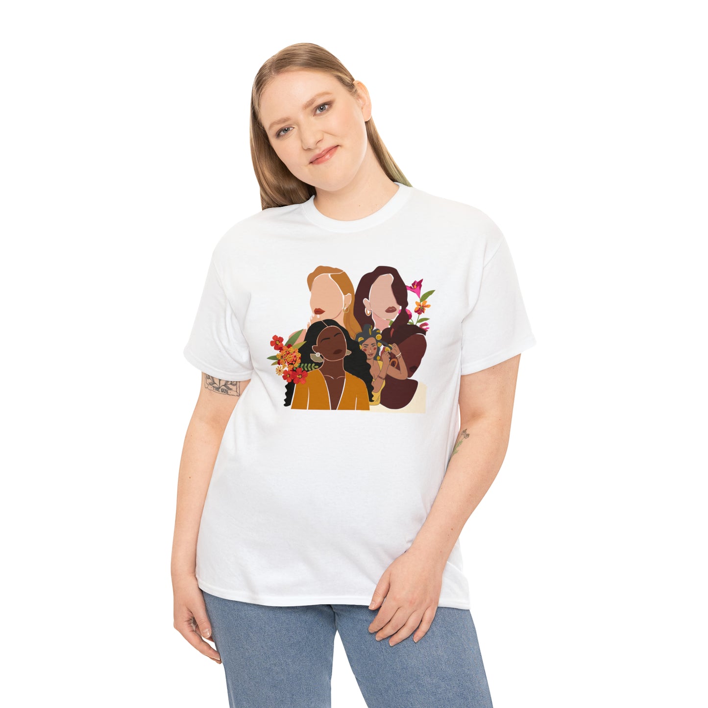 A Visual Ode to Latinas Unisex Heavy Cotton Tee