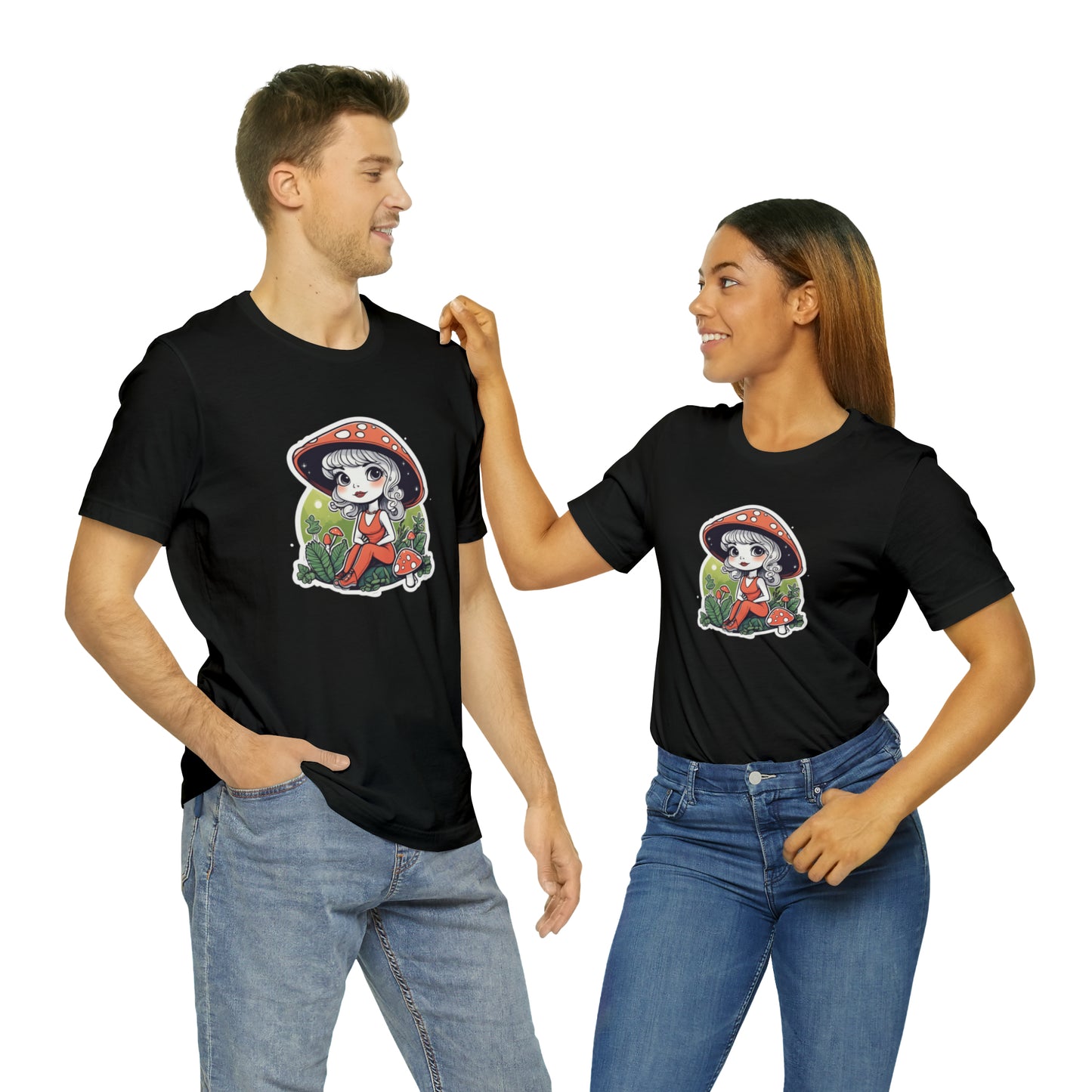 Unisex Jersey Short Sleeve Tee Shrooms Series