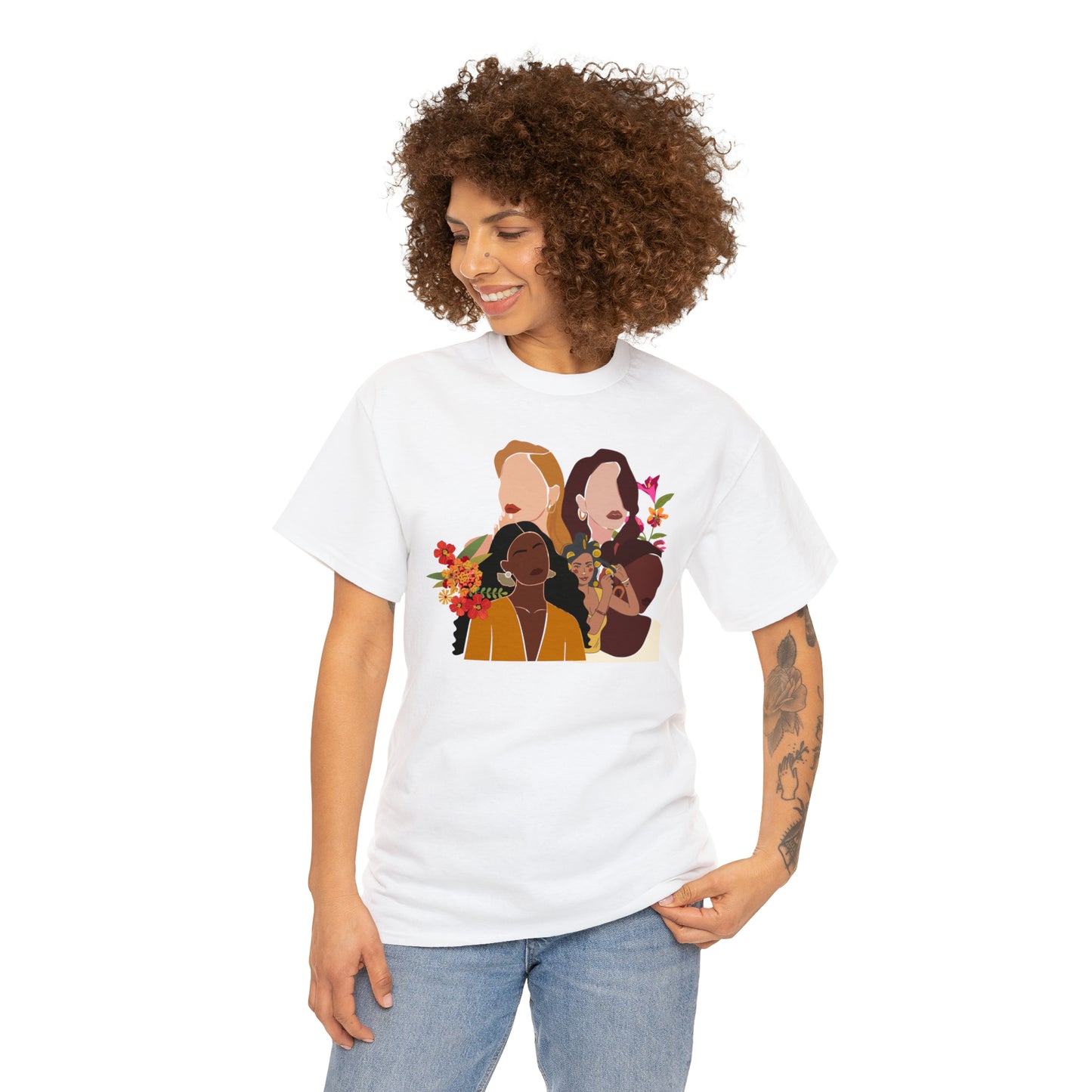 A Visual Ode to Latinas Unisex Heavy Cotton Tee