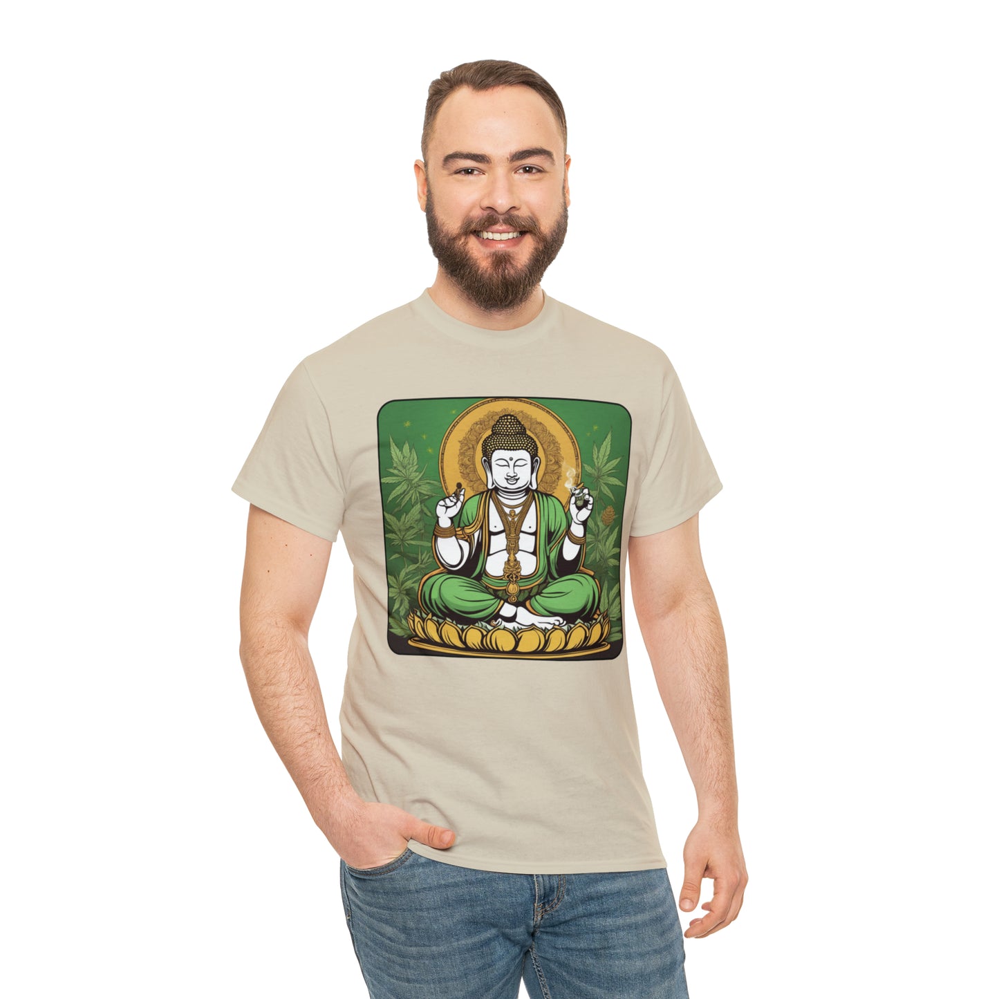 Budda Graphic Tshirt Cannabis Enthusiast Tee