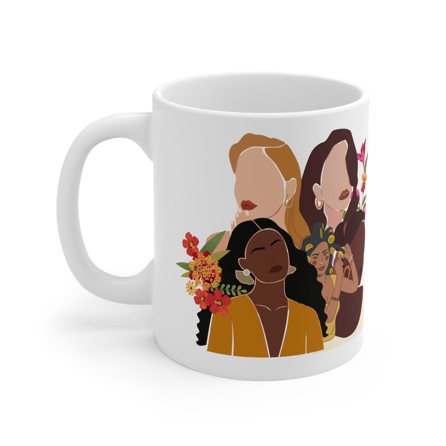 A visual ode to Latinas Ceramic Mug 11oz