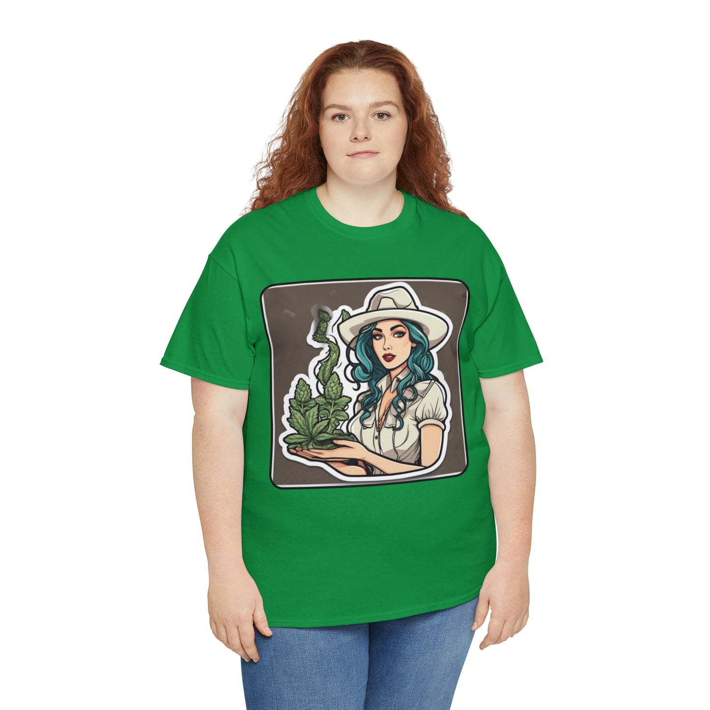Unisex Heavy Cotton Tee Cannabis Enthusiast Series No.1
