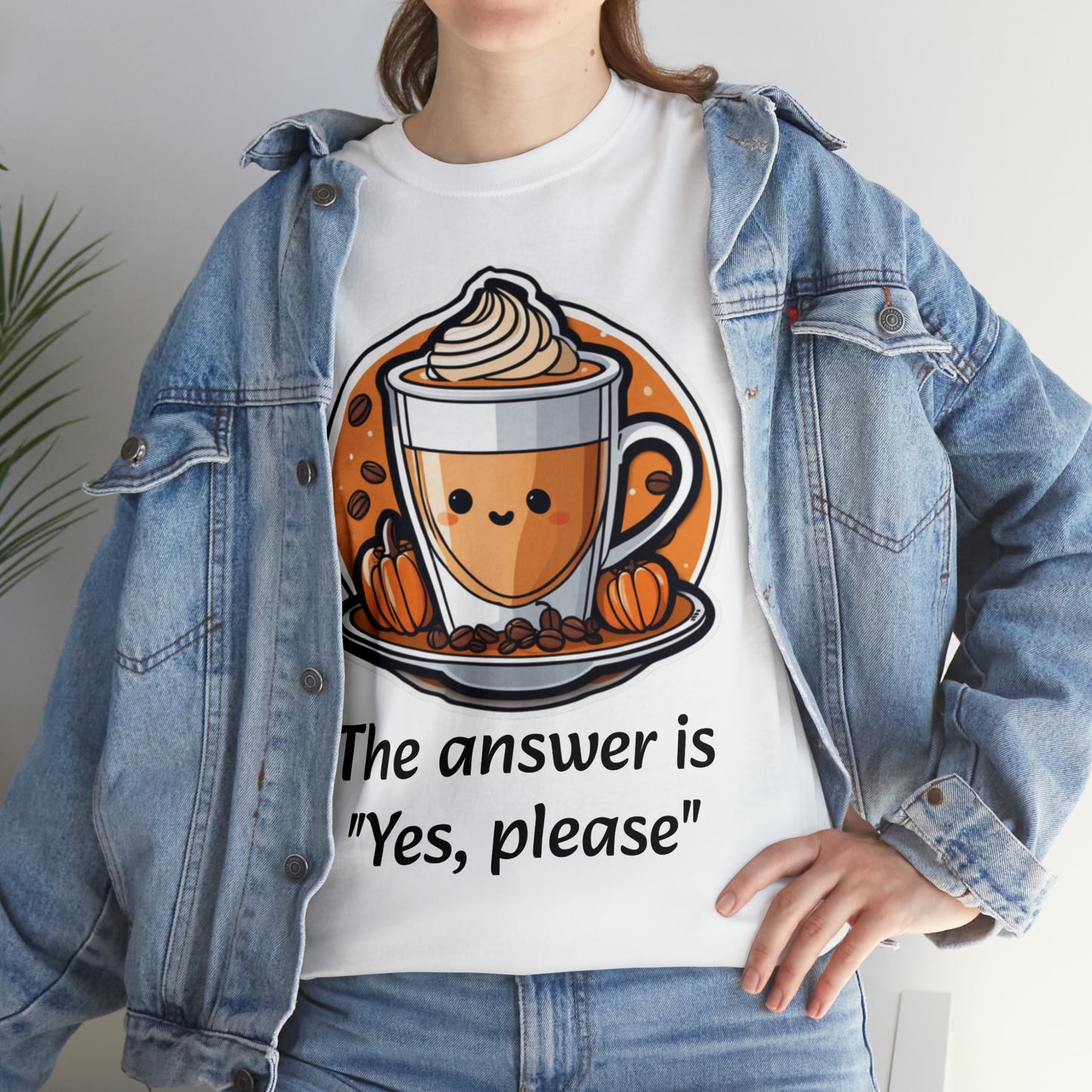 Unisex Heavy Cotton Tee PSL "Yes, please"