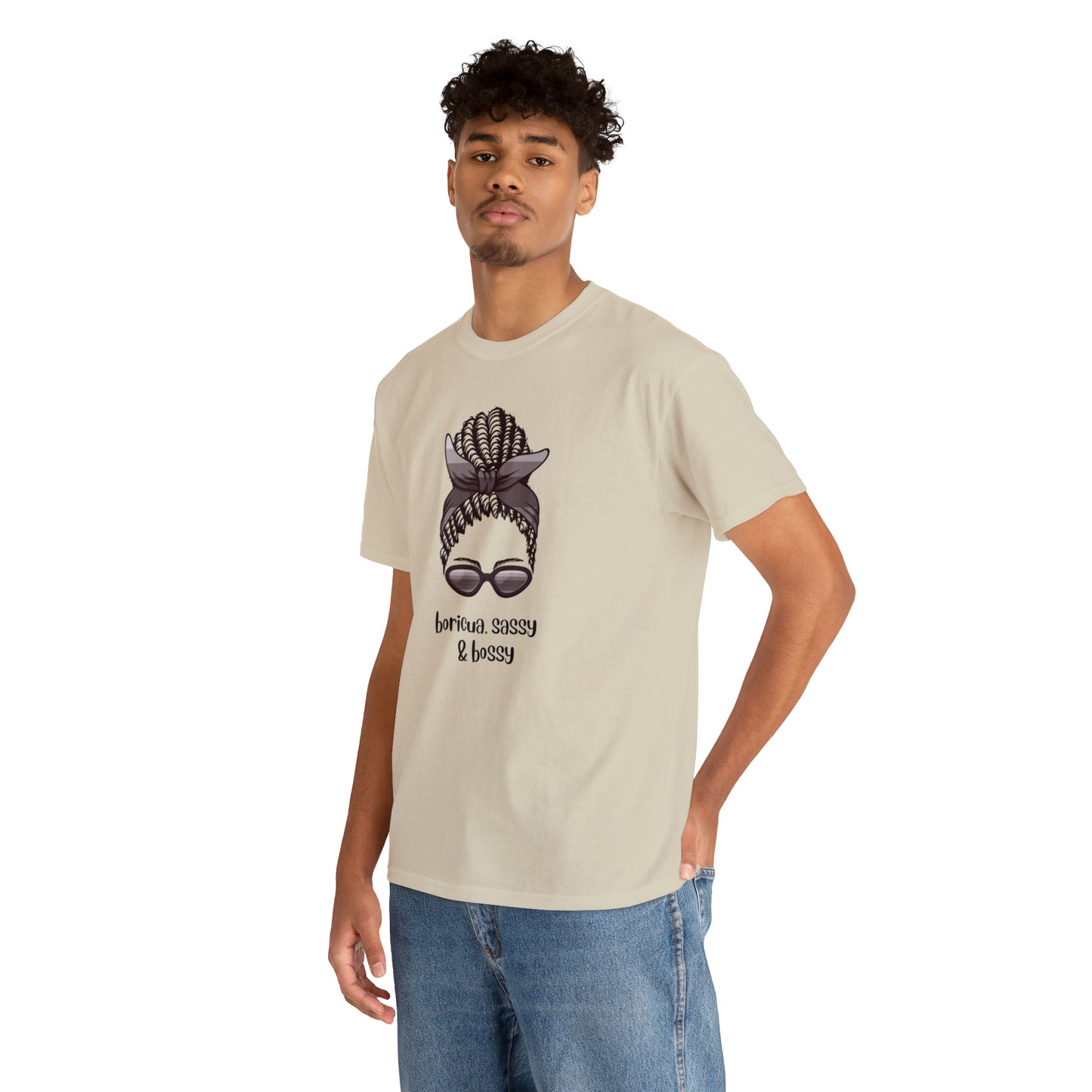 Boricua, Sassy & Bossy Tshirt Graphic Tee