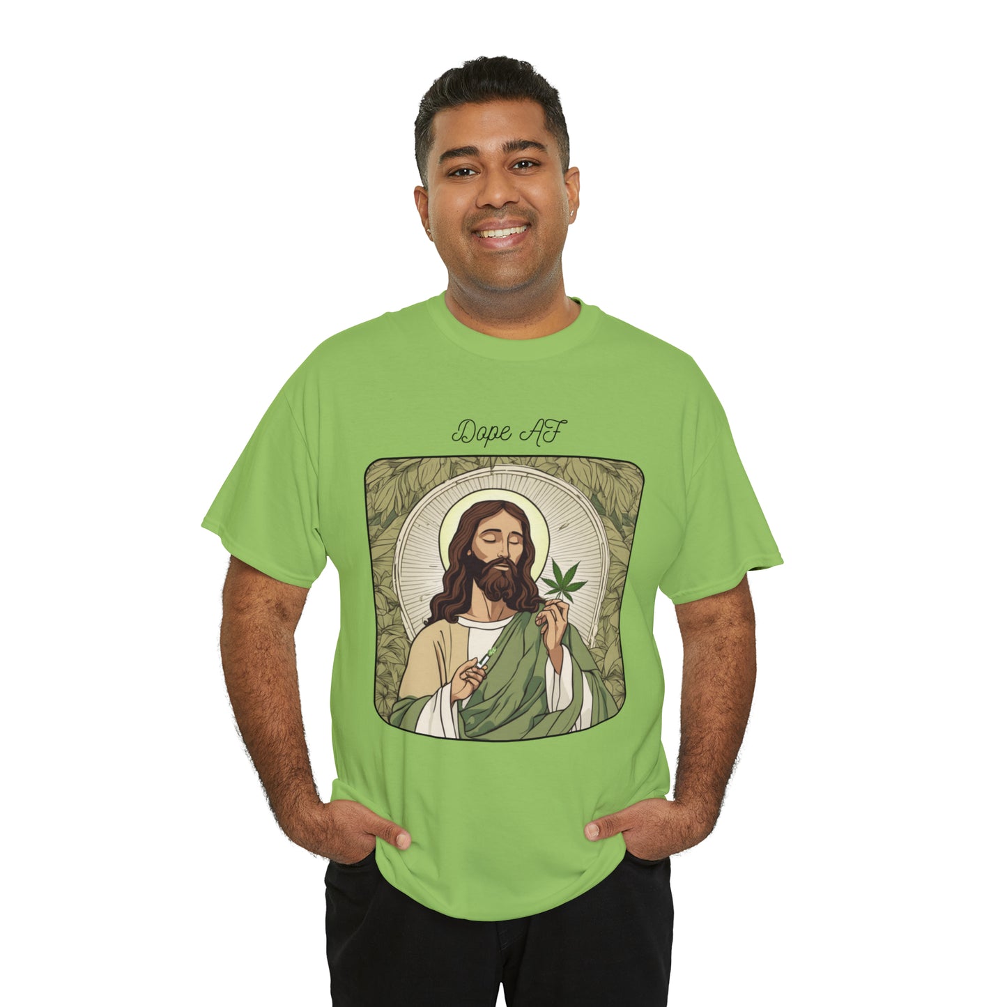 Unisex Heavy Cotton Tee Cannabis Enthusiast Series Dope