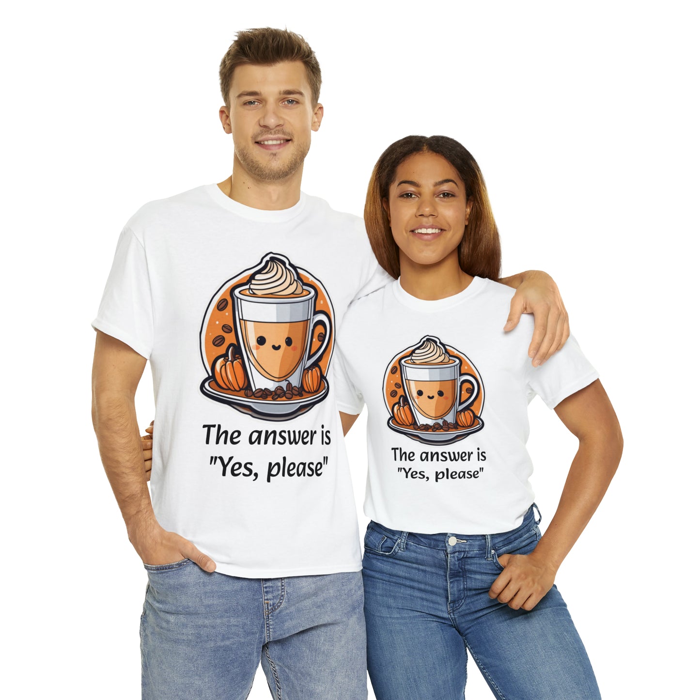 Unisex Heavy Cotton Tee PSL "Yes, please"