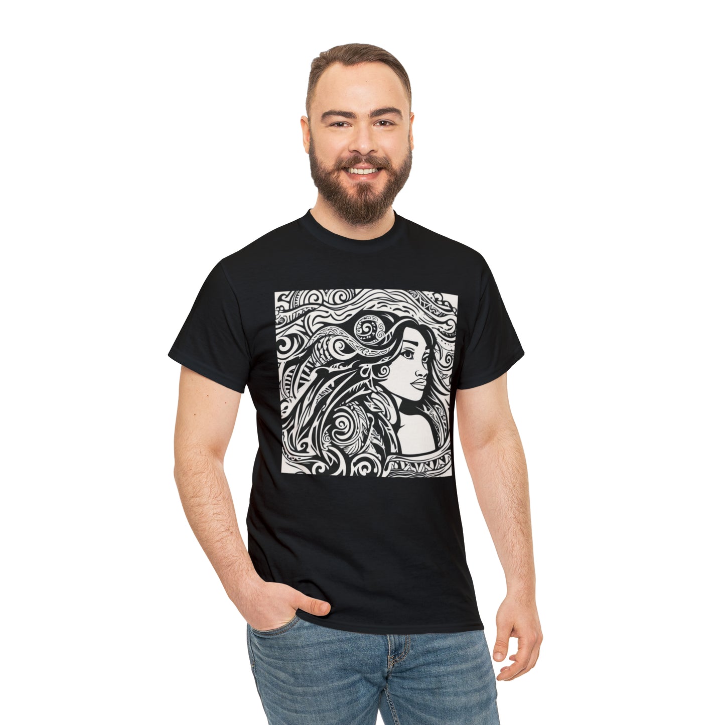 Unisex Heavy Cotton Tee Tribal Inspirations