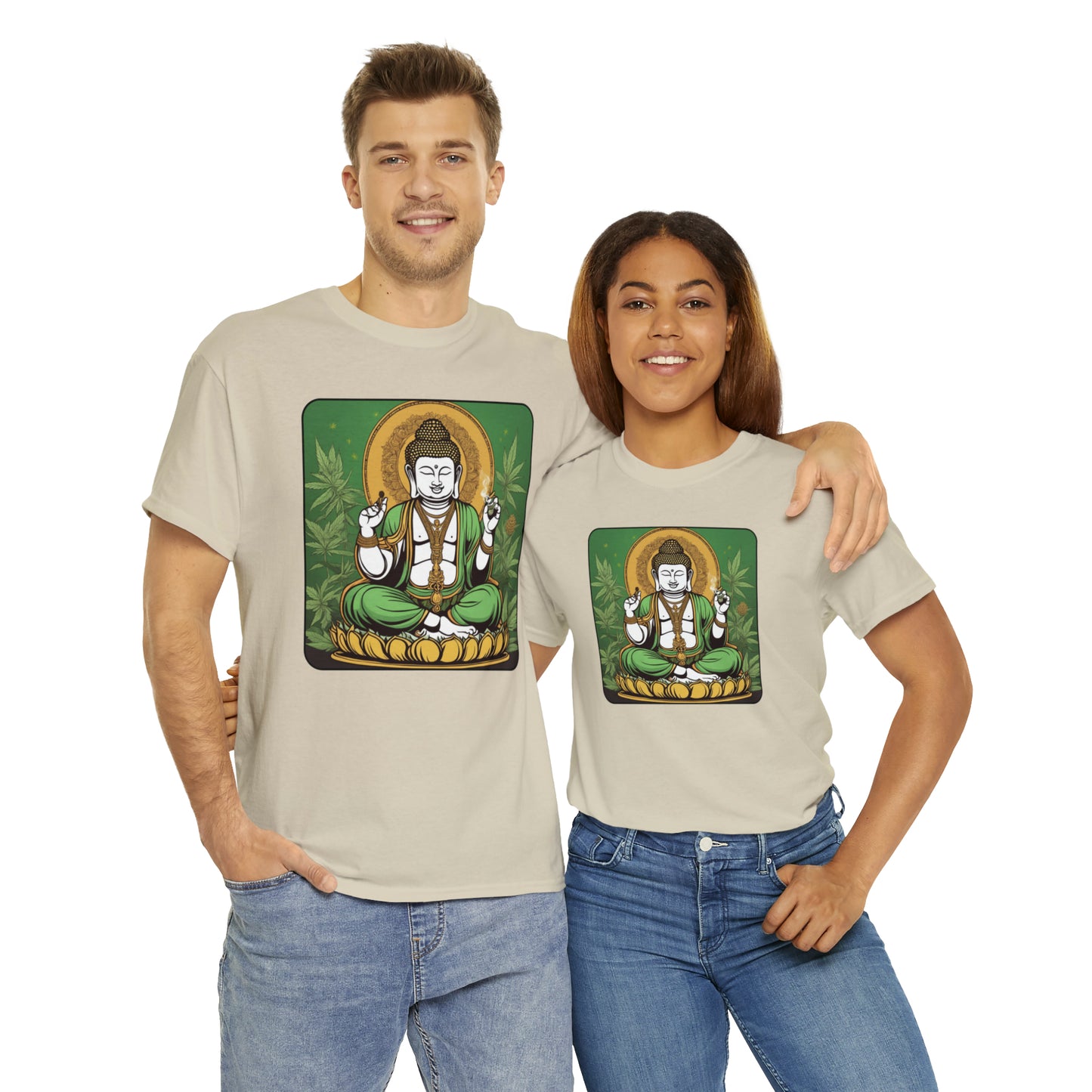 Budda Graphic Tshirt Cannabis Enthusiast Tee