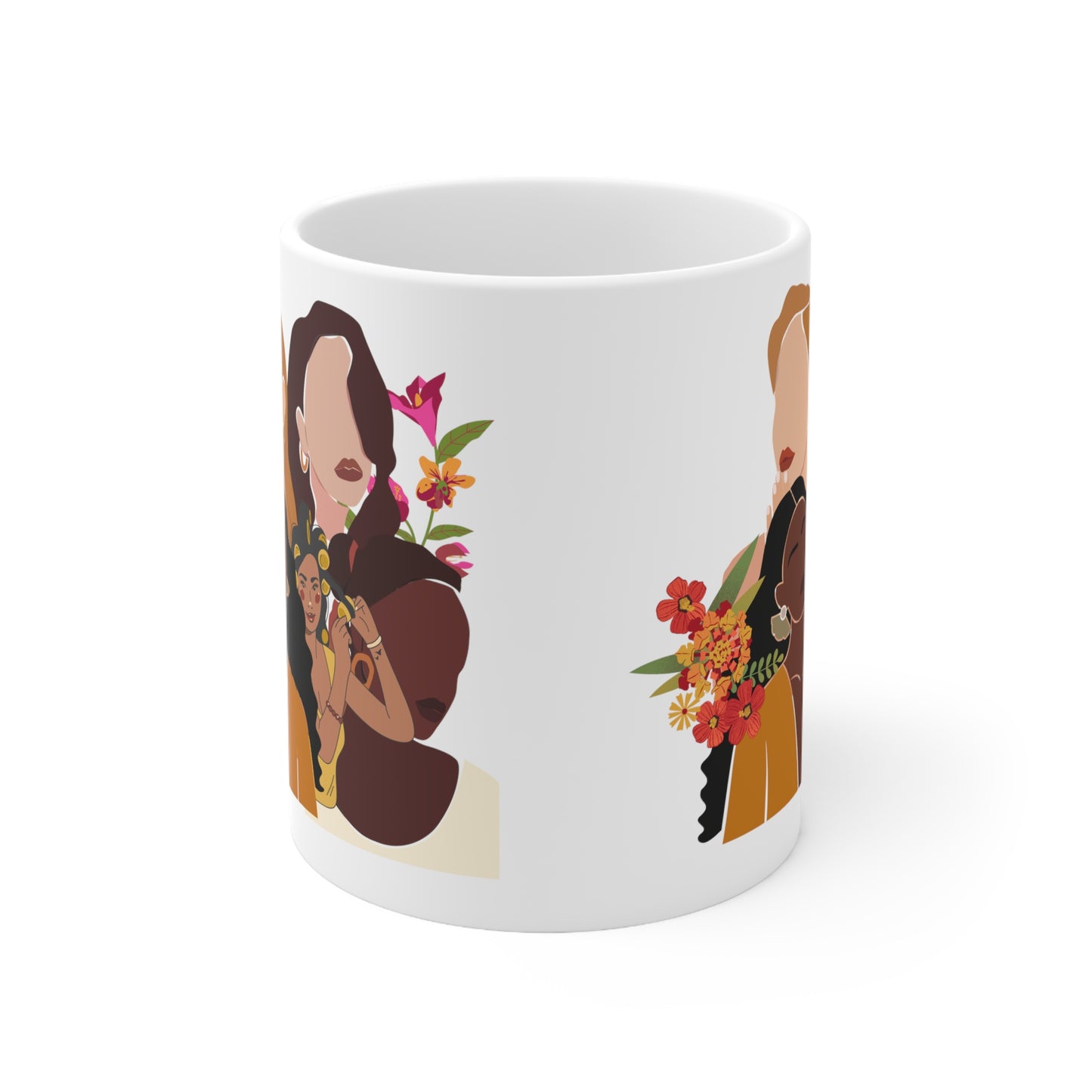 A visual ode to Latinas Ceramic Mug 11oz
