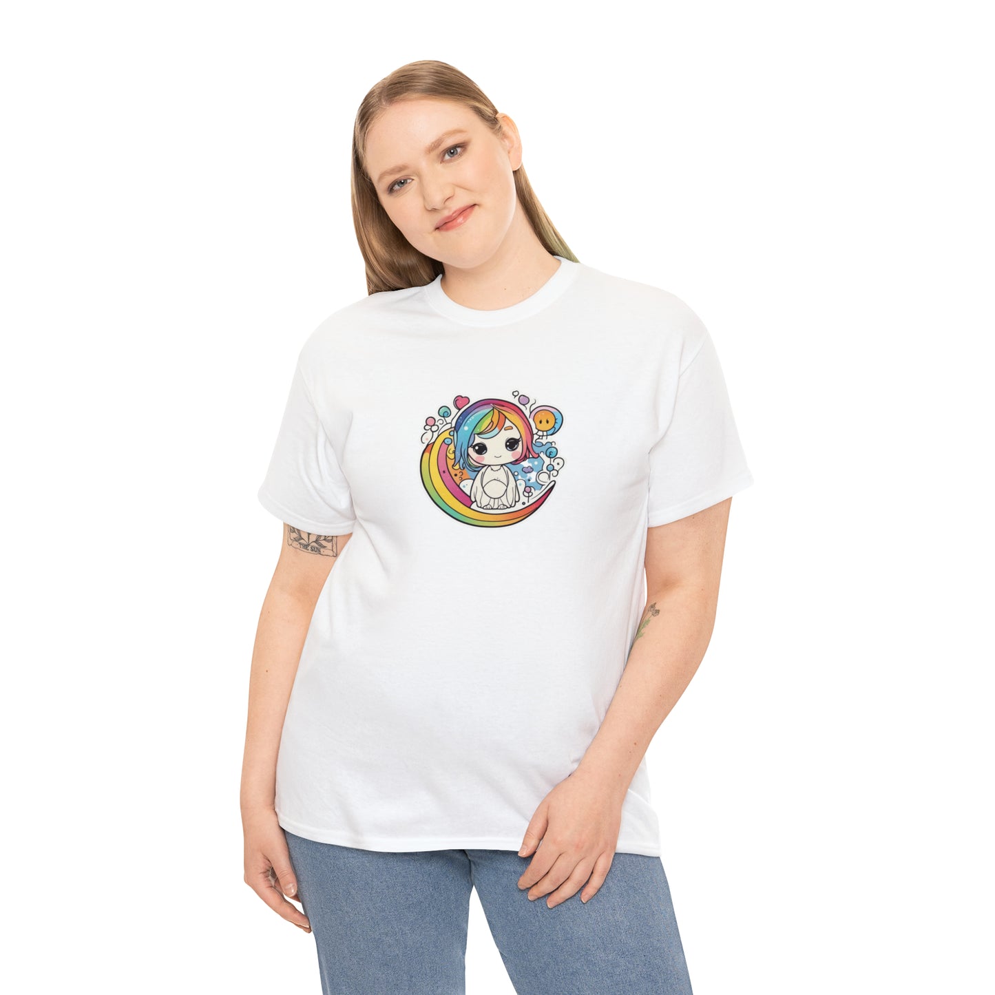 Unisex Heavy Cotton Tee rainbow