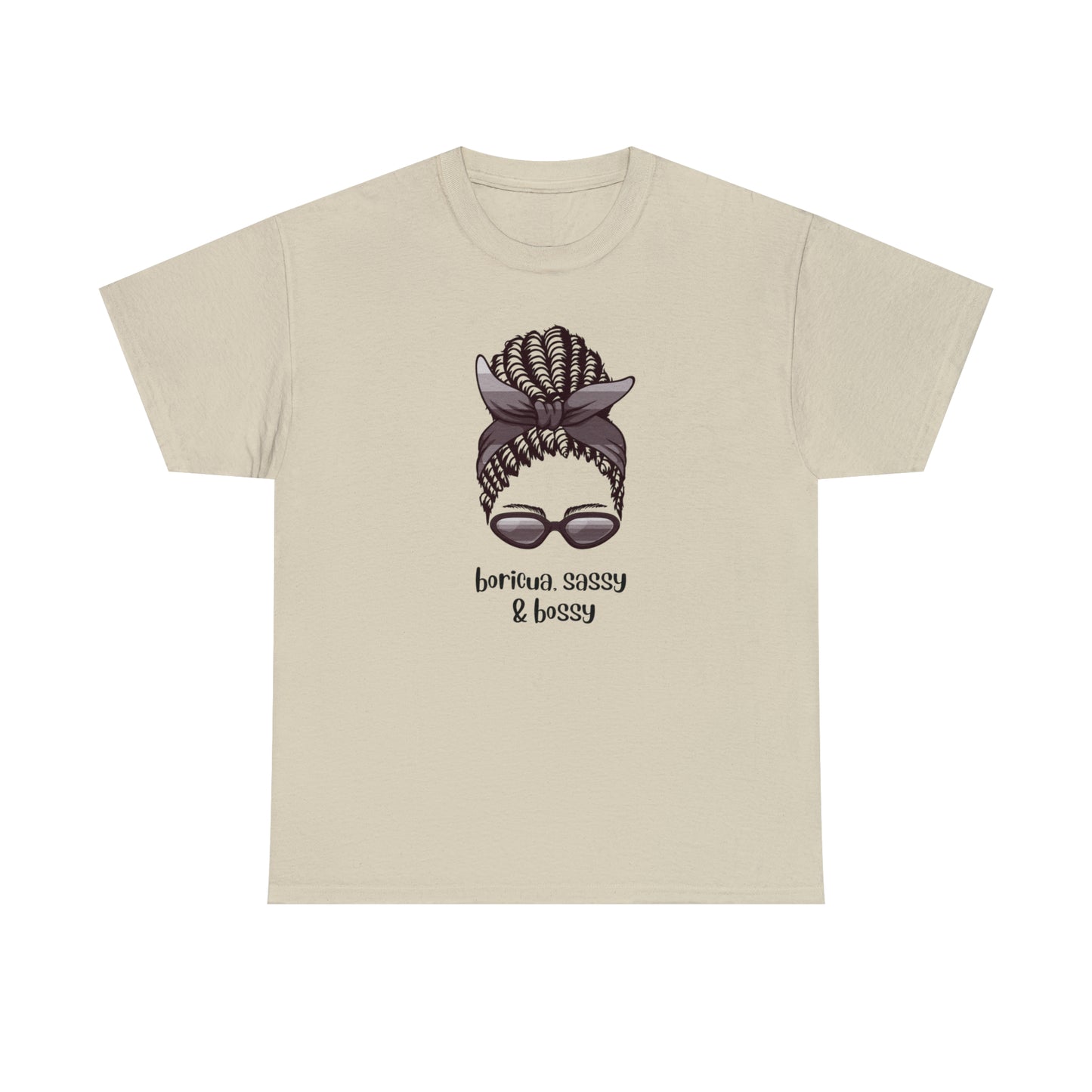 Boricua, Sassy & Bossy Tshirt Graphic Tee