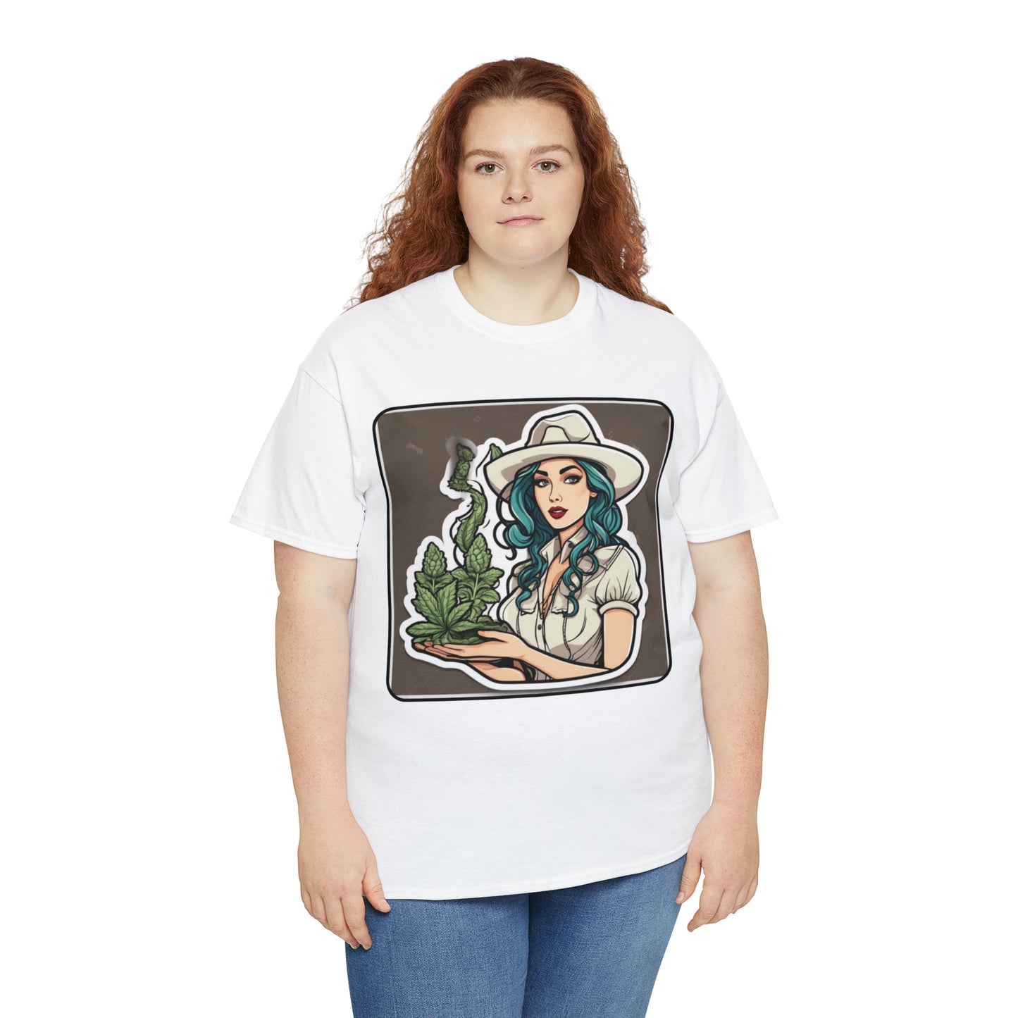 Unisex Heavy Cotton Tee Cannabis Enthusiast Series No.1