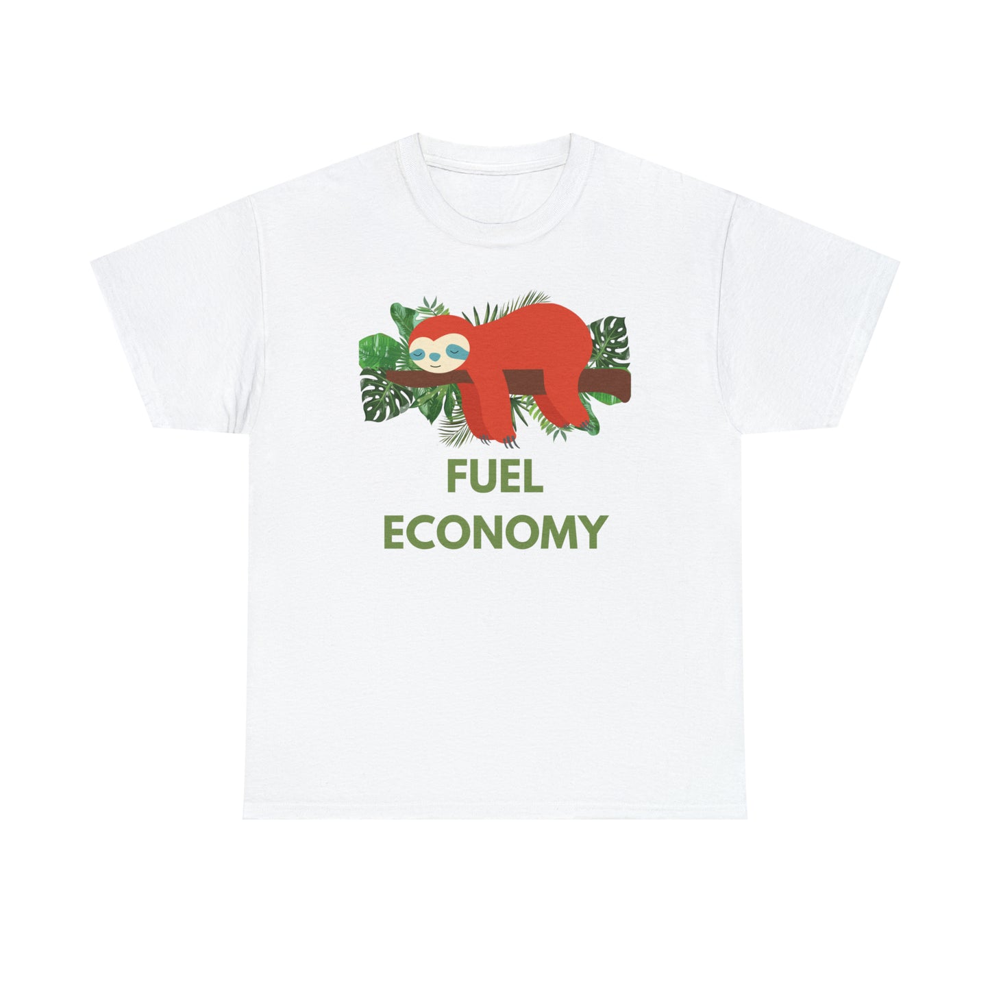 Fuel Economy Graphic Tshirt Unisex Heavy Cotton Tee