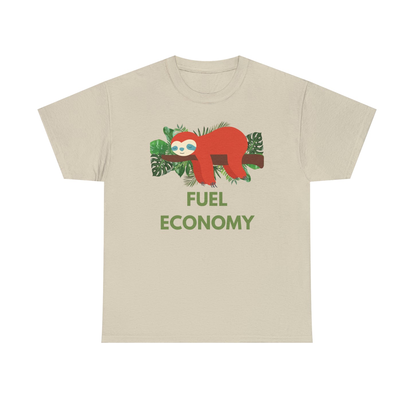 Fuel Economy Graphic Tshirt Unisex Heavy Cotton Tee