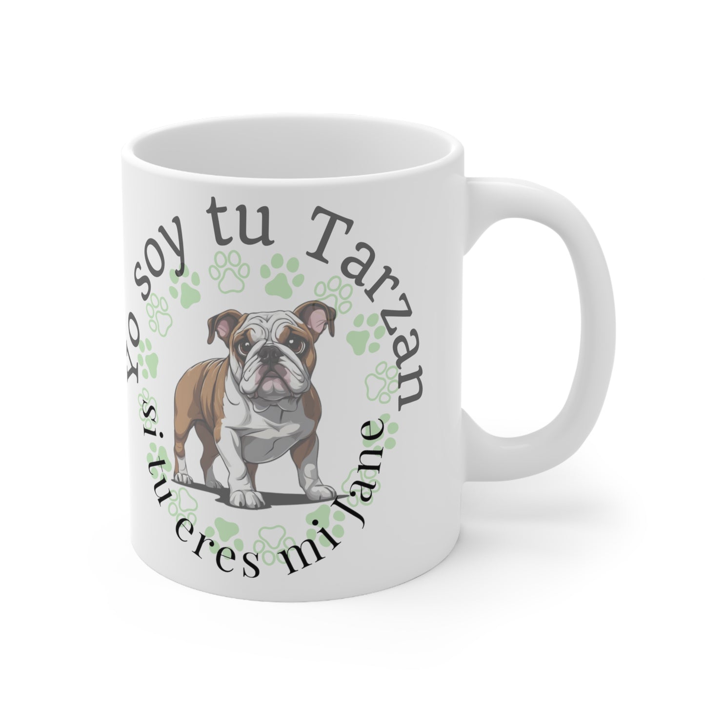 Tarzan y Jane Ceramic Mug 11oz