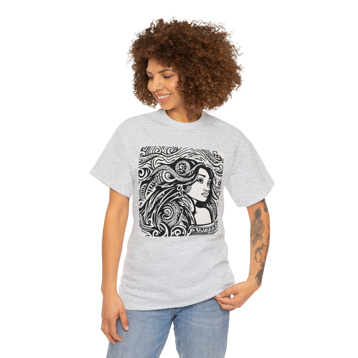 Unisex Heavy Cotton Tee Tribal Inspirations
