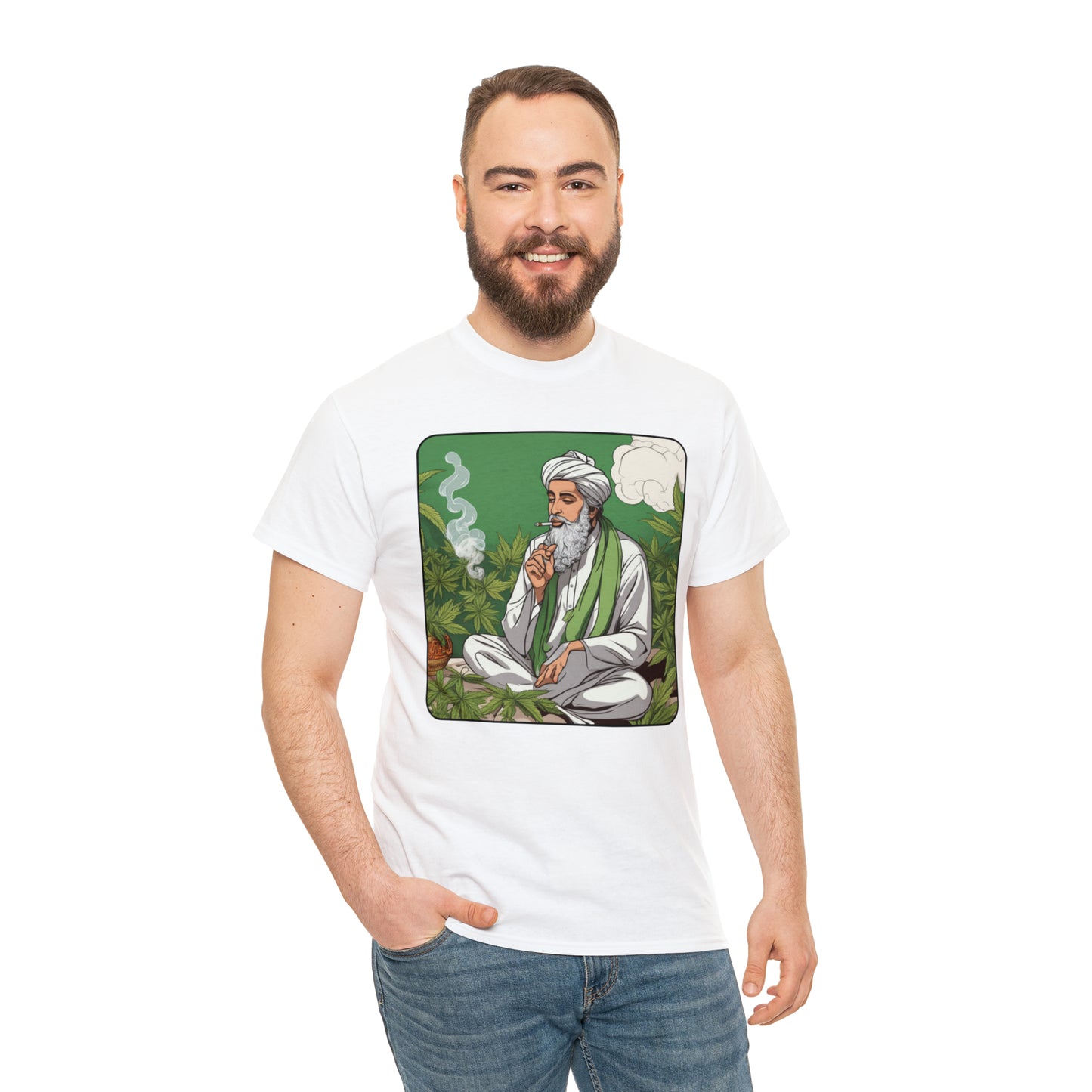 Unisex Heavy Cotton Tee Cannabis Enthusiast No.5