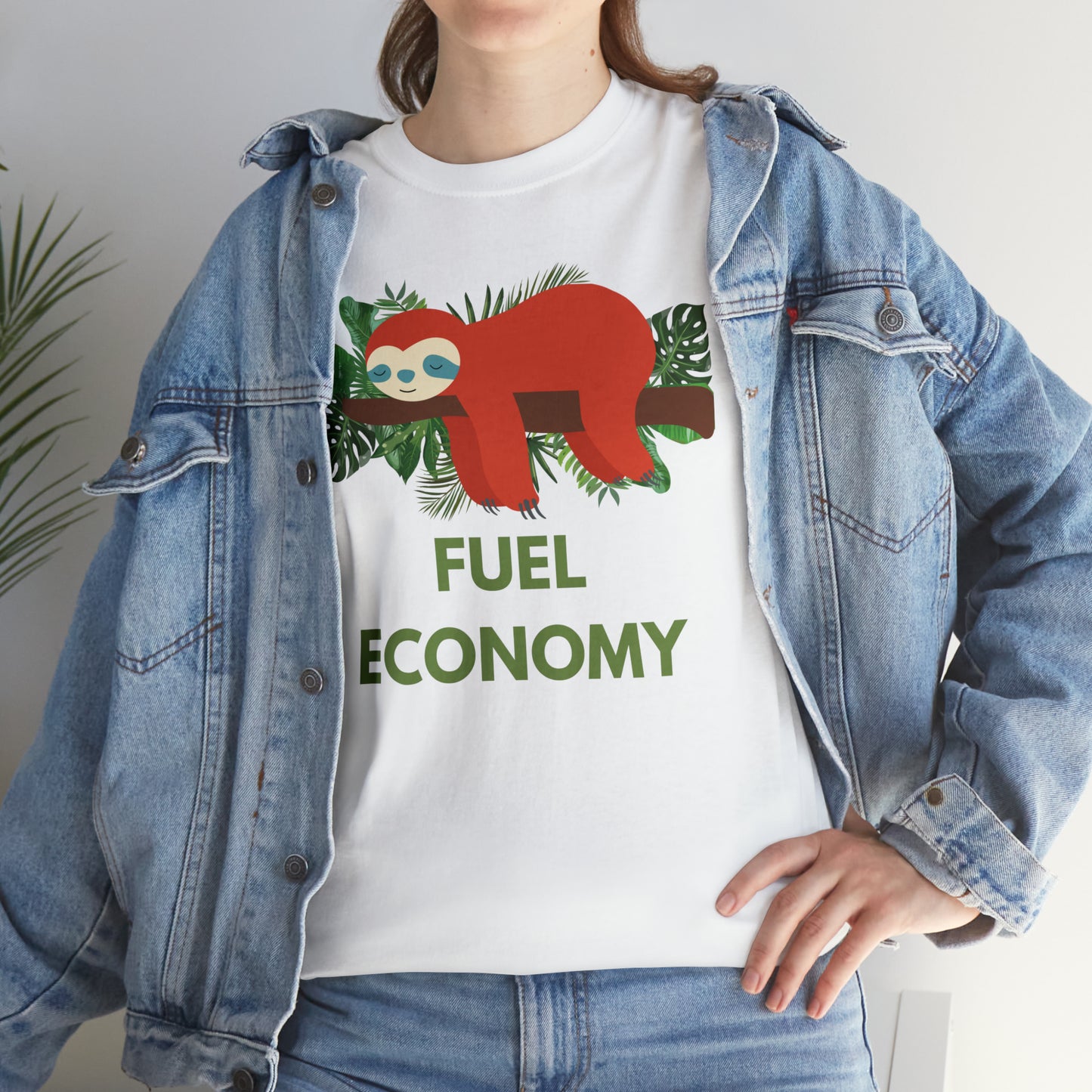 Fuel Economy Graphic Tshirt Unisex Heavy Cotton Tee