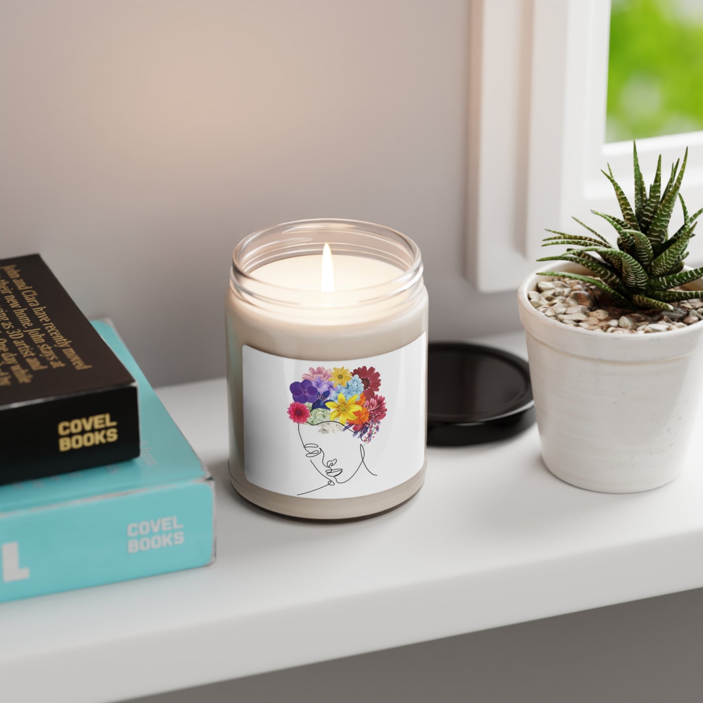 BLOOM Scented Soy Candle, 9oz