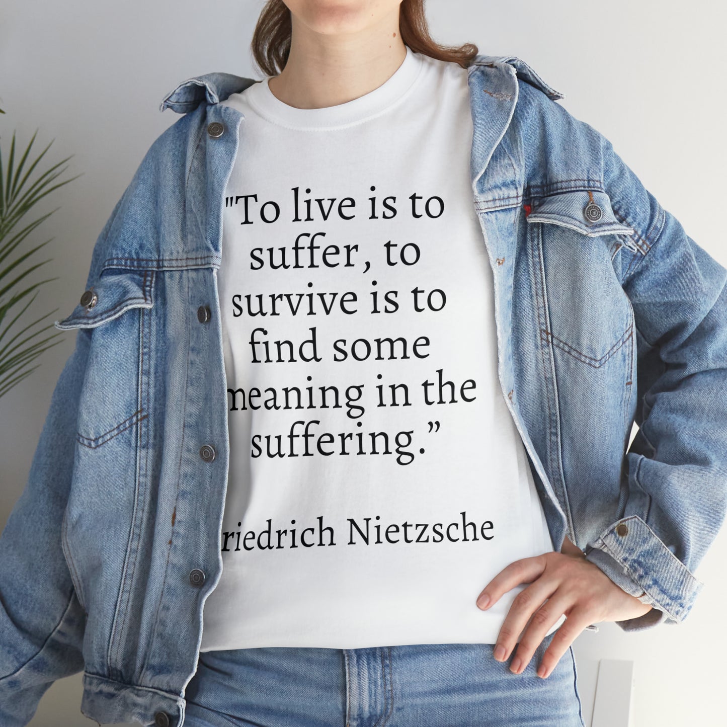 Unisex Heavy Cotton Tee Quotes Series No.1