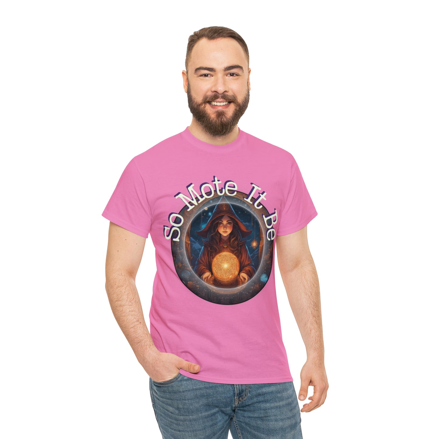 Unisex Heavy Cotton Tee So Mote It Be