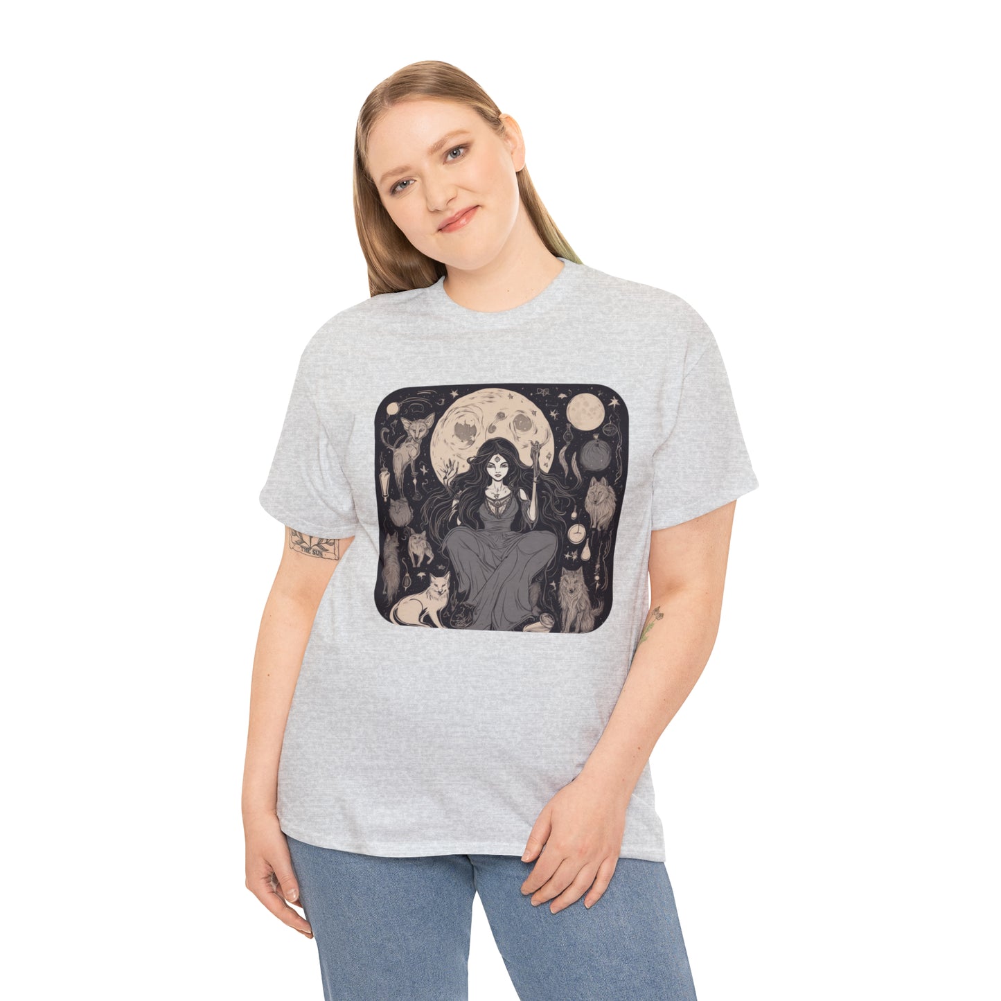 Unisex Heavy Cotton Tee Witchy Vibes