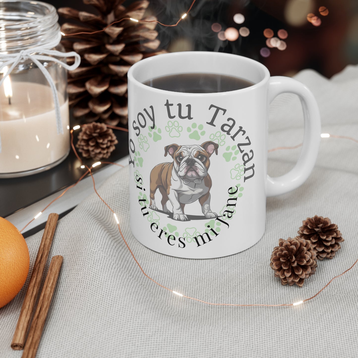 Tarzan y Jane Ceramic Mug 11oz