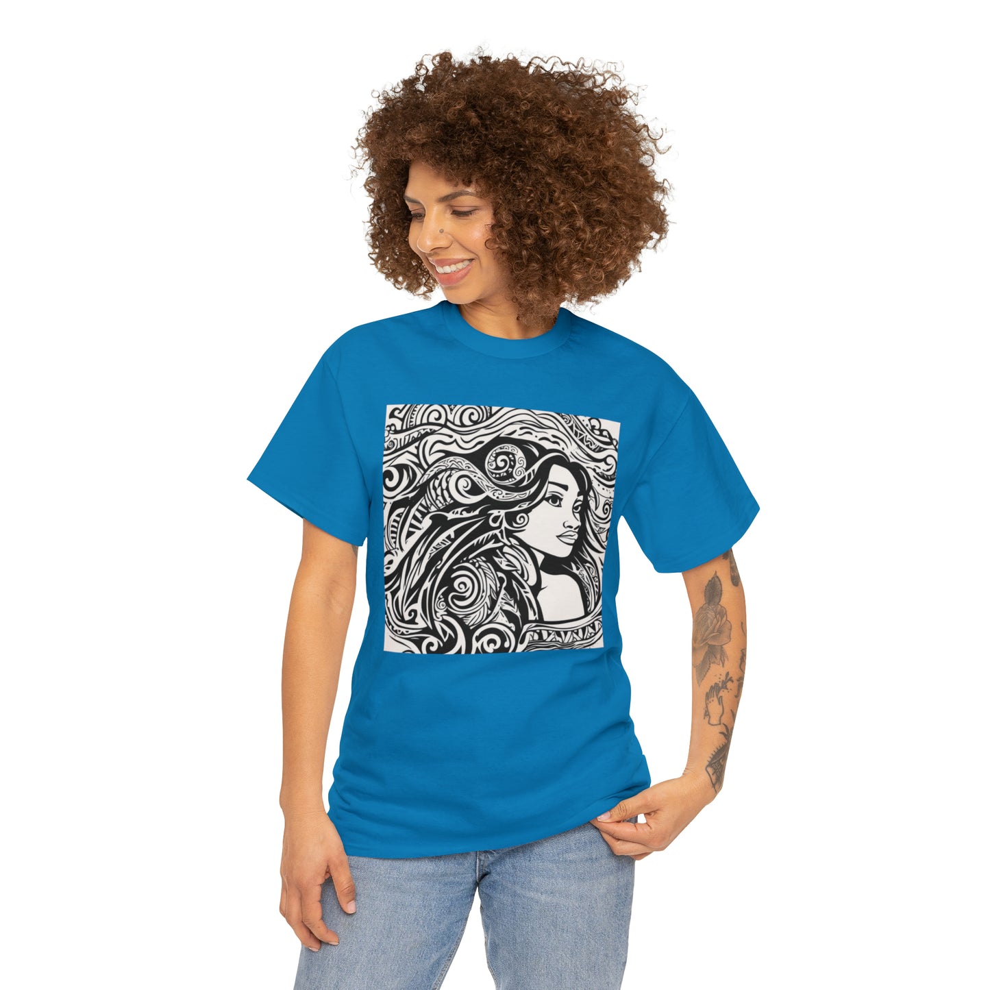 Unisex Heavy Cotton Tee Tribal Inspirations