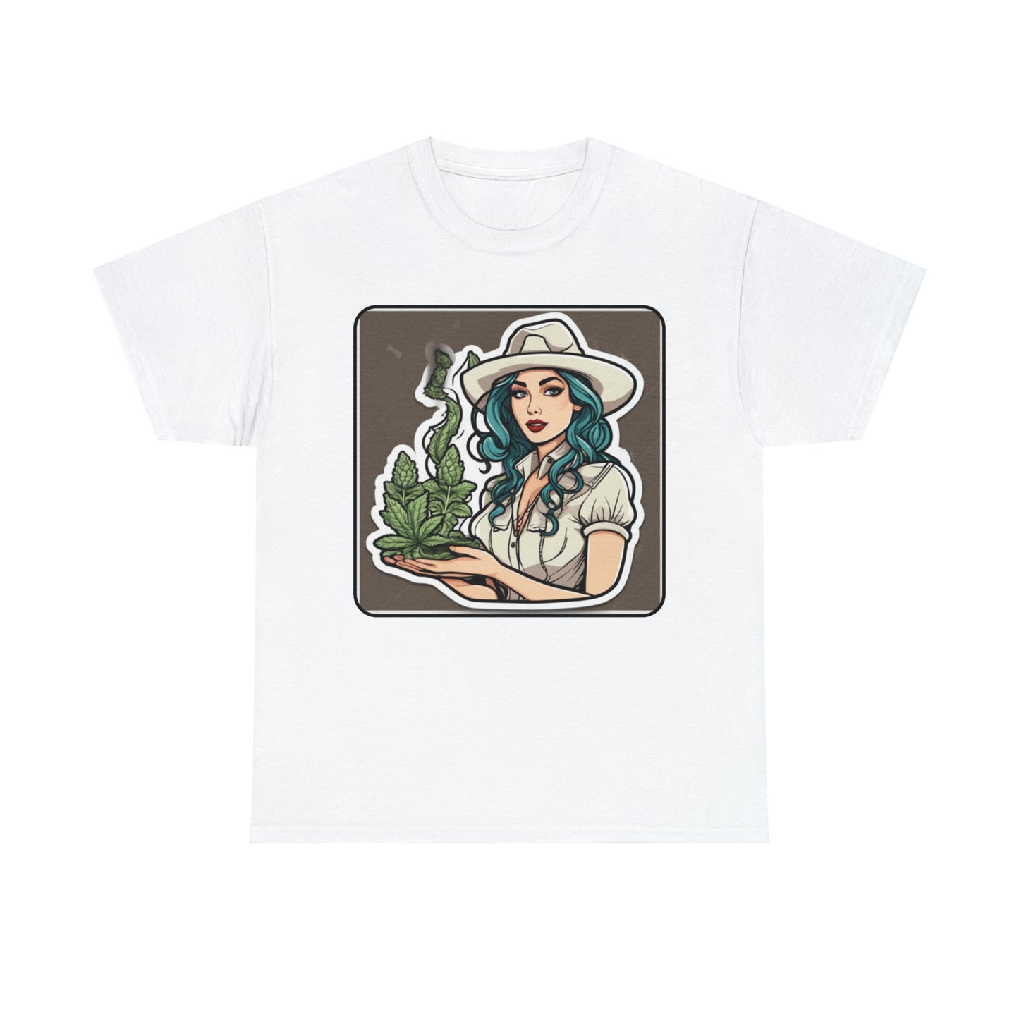 Unisex Heavy Cotton Tee Cannabis Enthusiast Series No.1